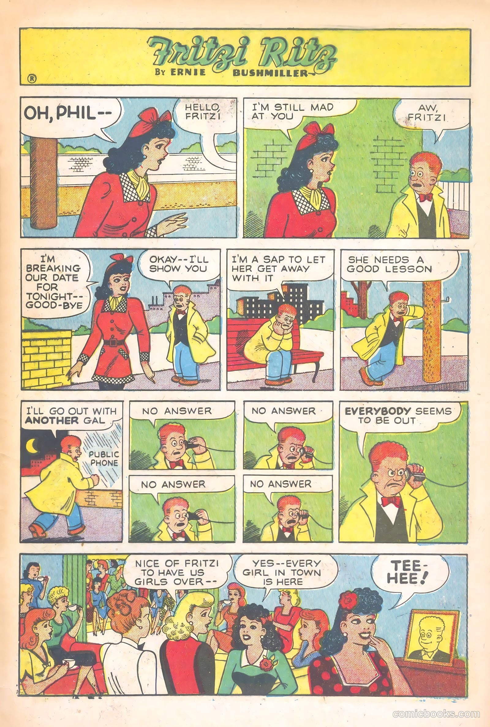 Fritzi Ritz #27 (1953) — page 30 of 33