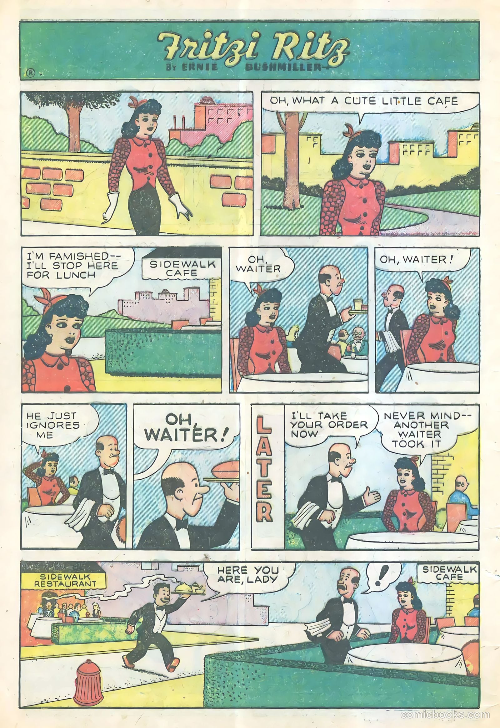 Fritzi Ritz #29 (1953) — page 3 of 32