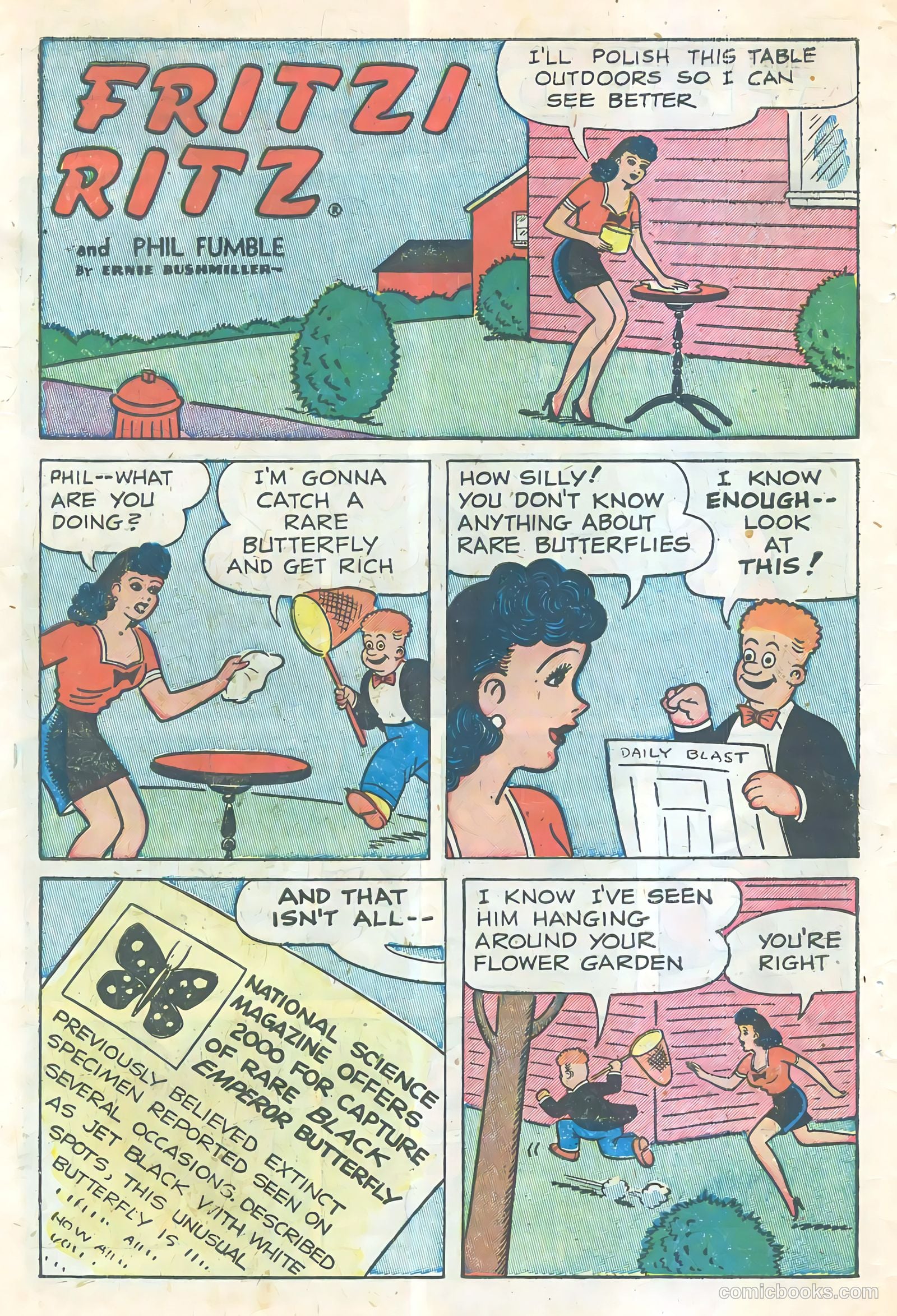 Fritzi Ritz #29 (1953) — page 8 of 32