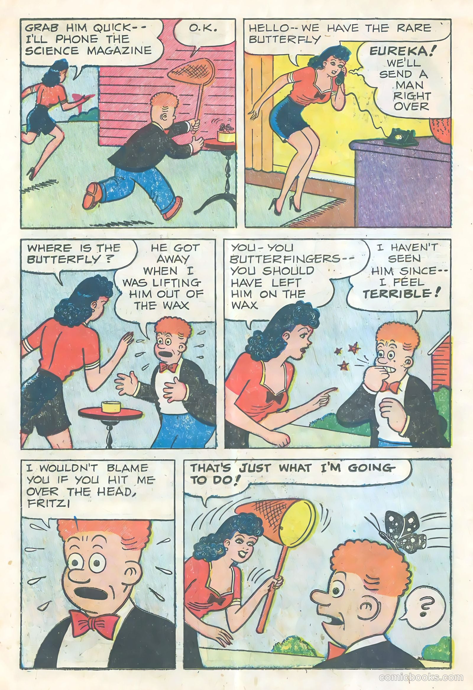 Fritzi Ritz #29 (1953) — page 12 of 32
