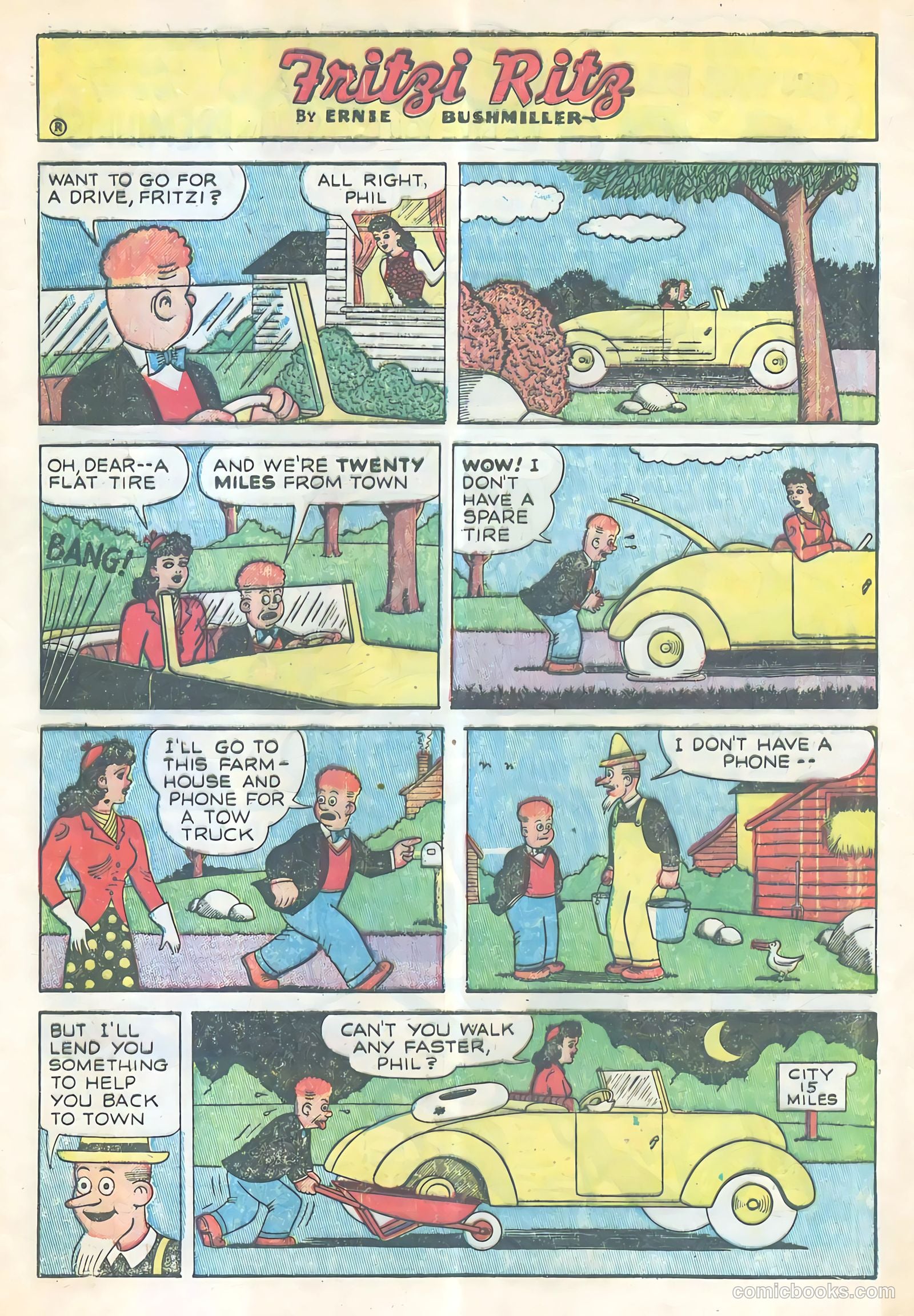 Fritzi Ritz #29 (1953) — page 31 of 32