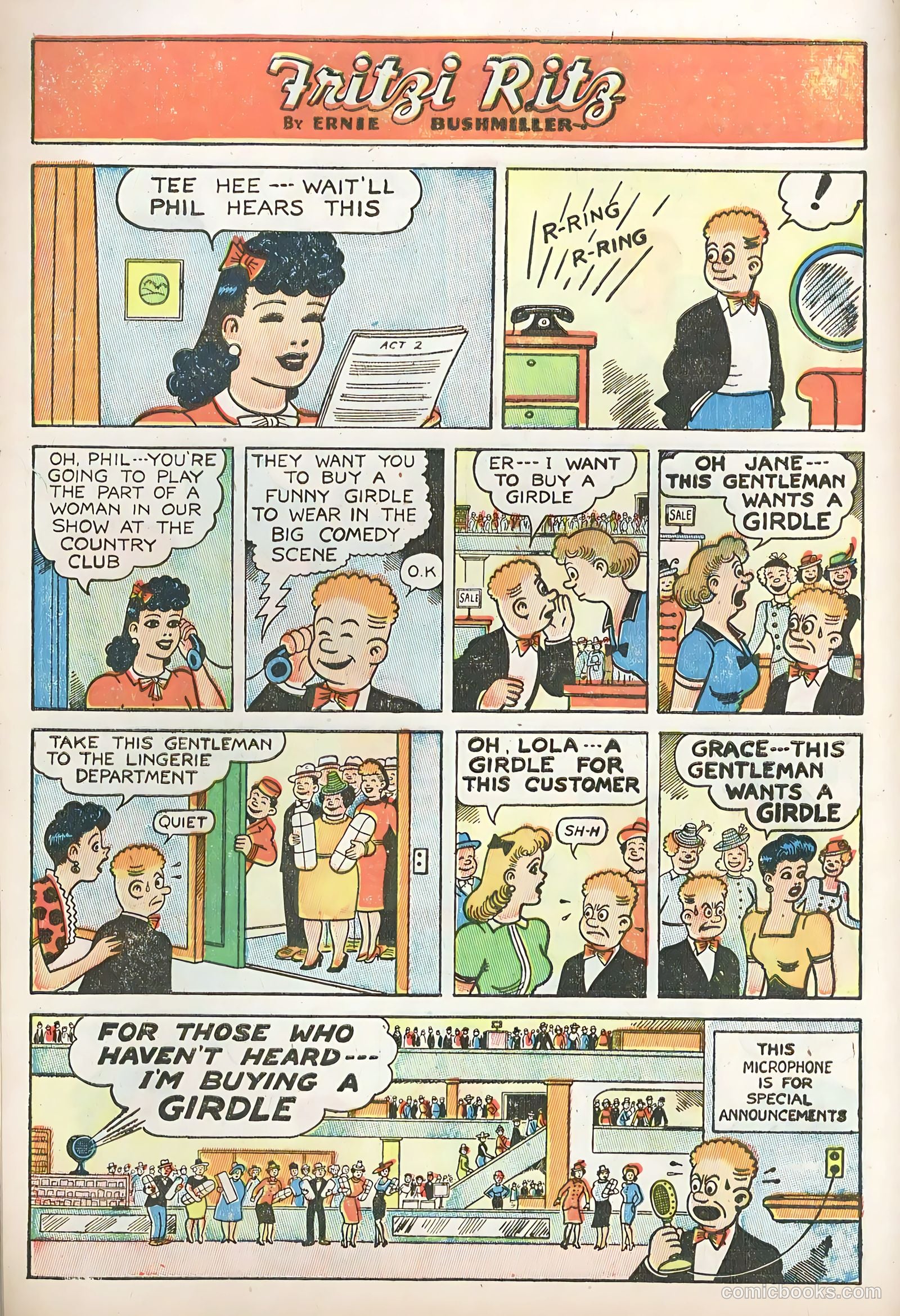 Fritzi Ritz #3 (1949) — page 6 of 36