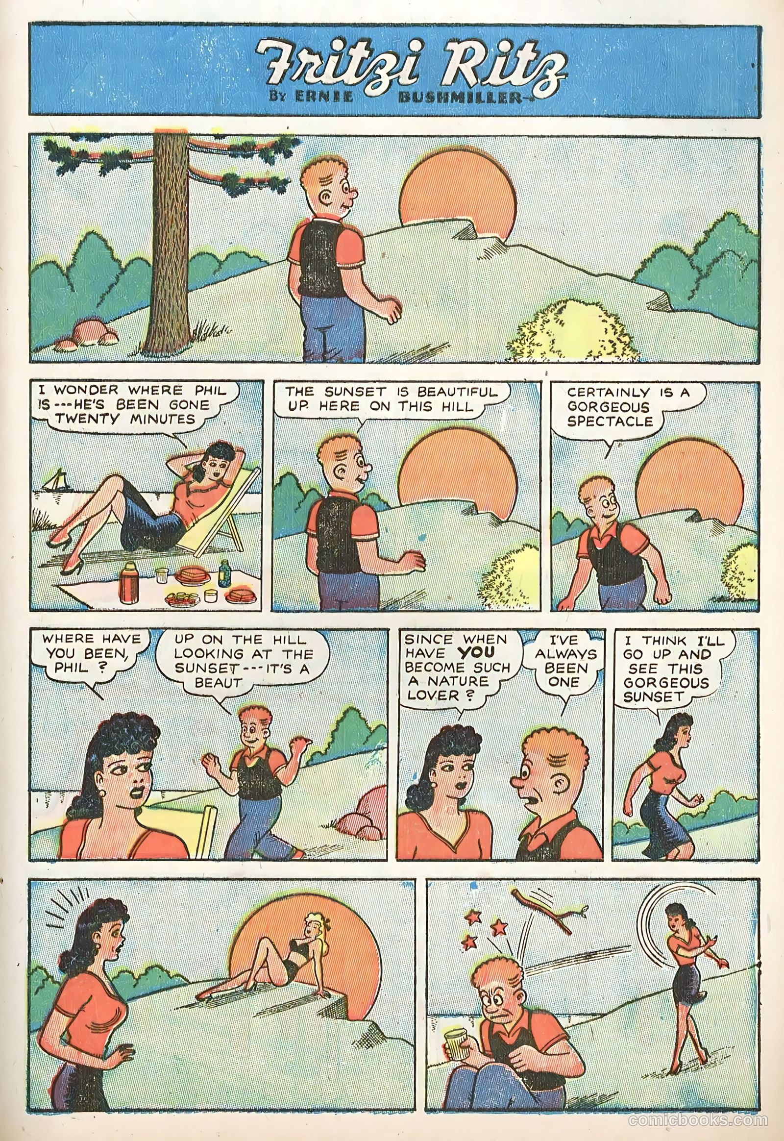 Fritzi Ritz #3 (1949) — page 9 of 36