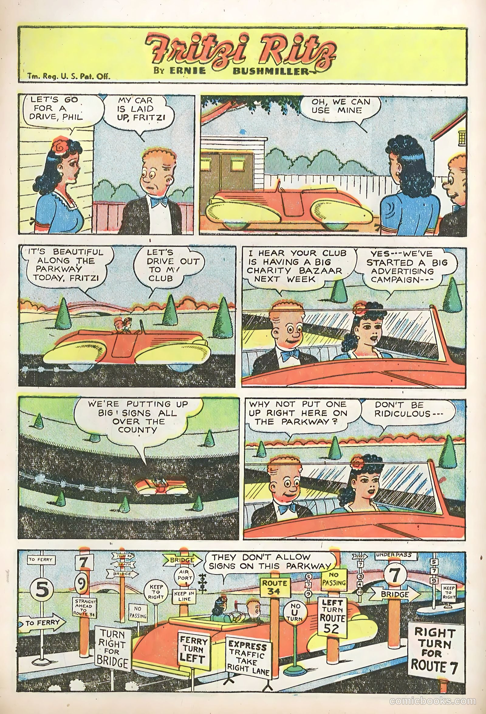 Fritzi Ritz #3 (1949) — page 10 of 36