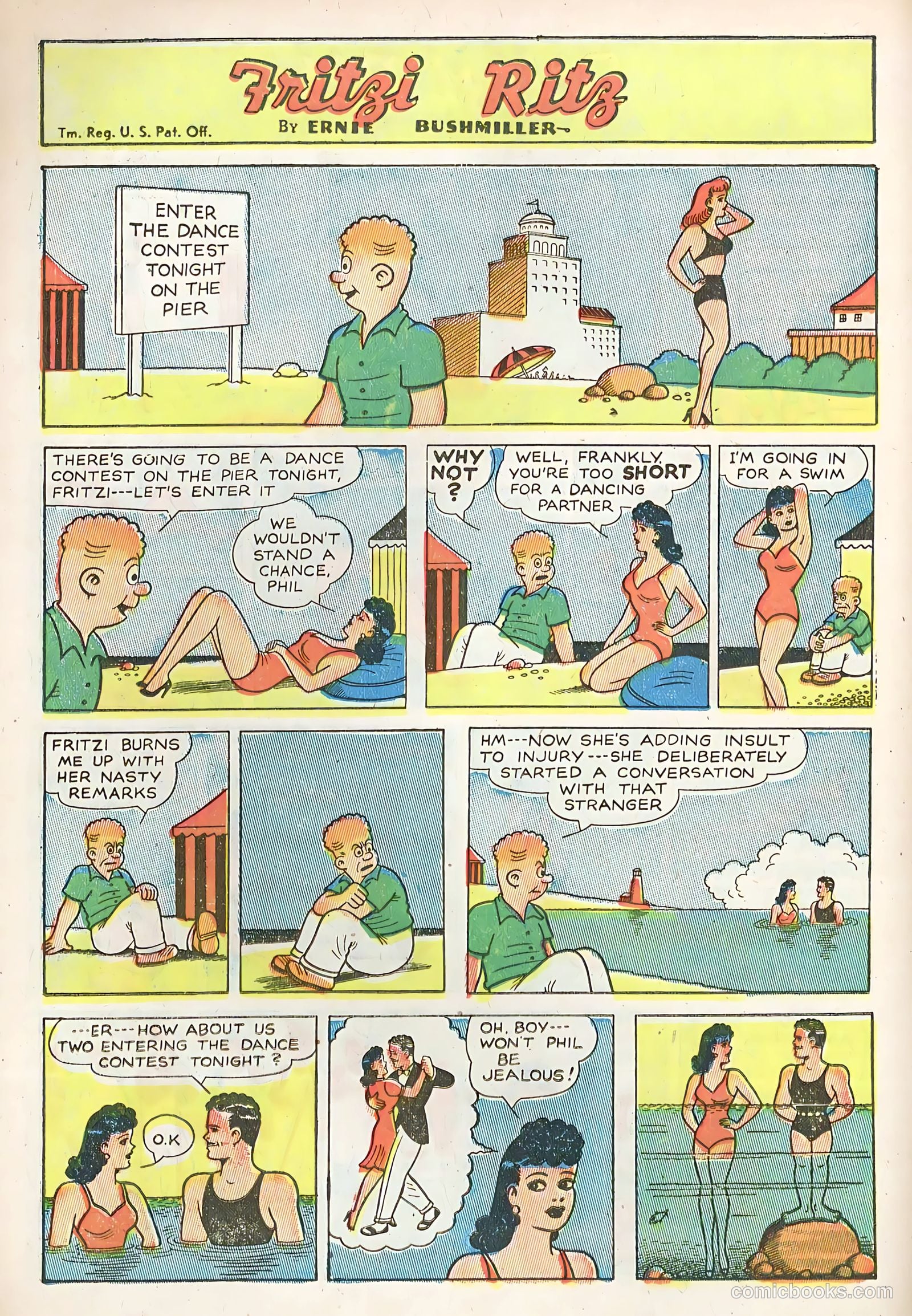 Fritzi Ritz #3 (1949) — page 14 of 36