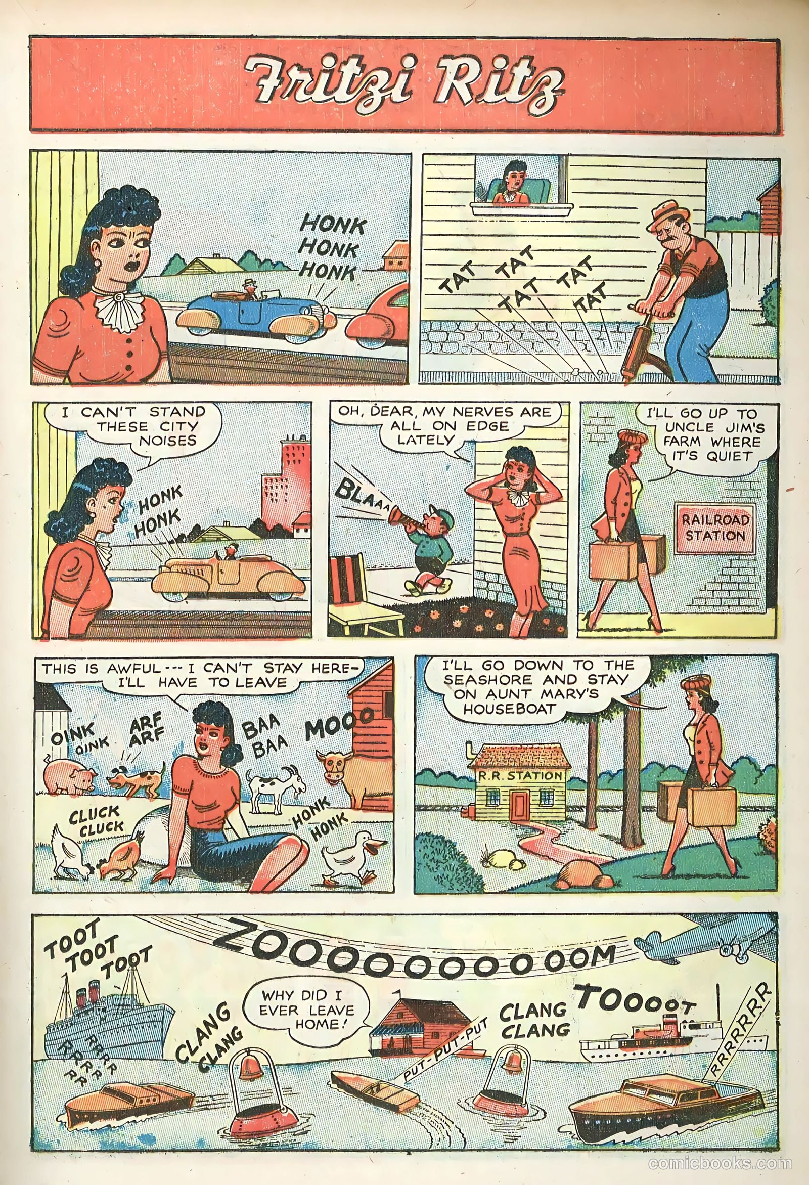 Fritzi Ritz #3 (1949) — page 17 of 36