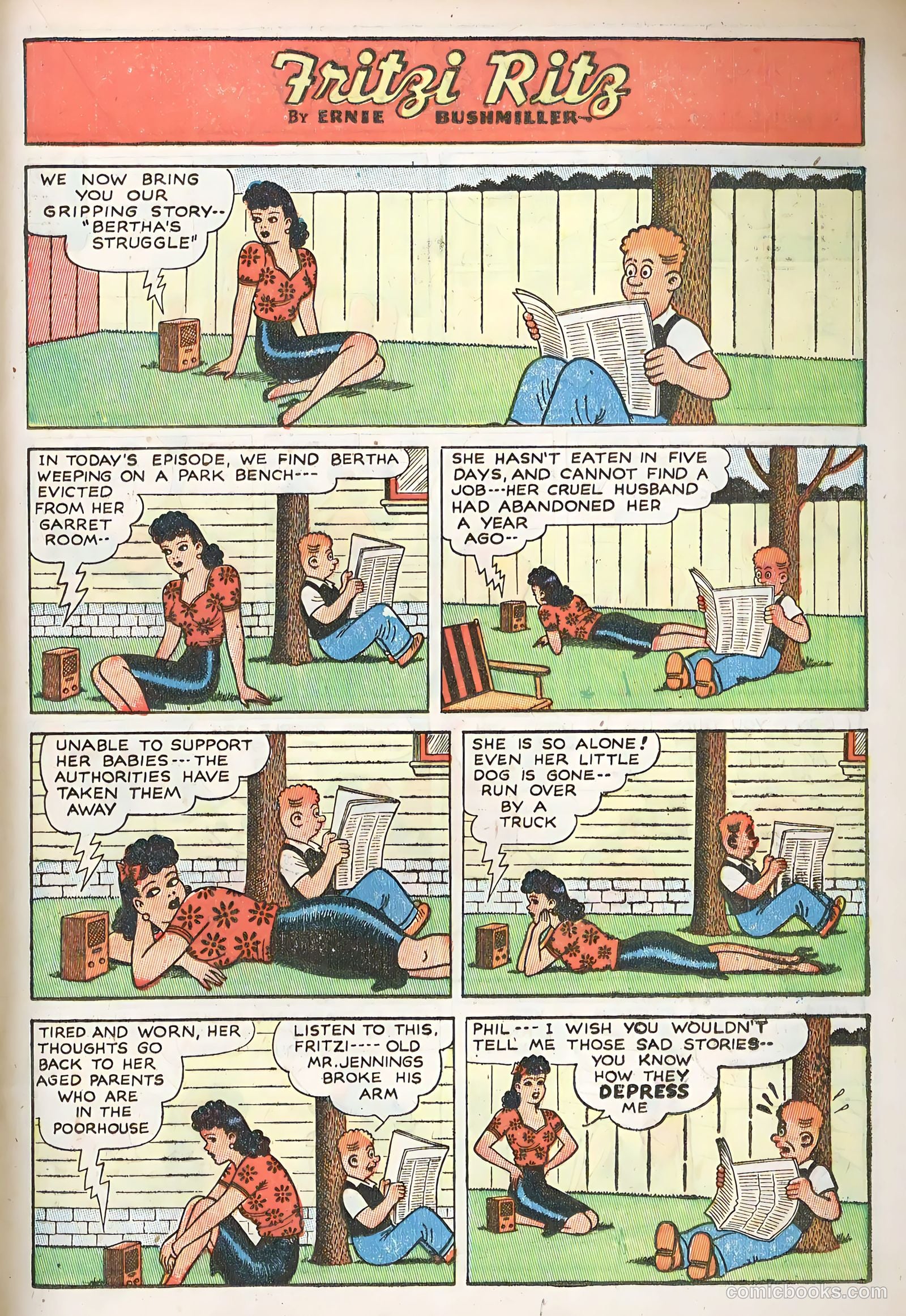 Fritzi Ritz #3 (1949) — page 21 of 36
