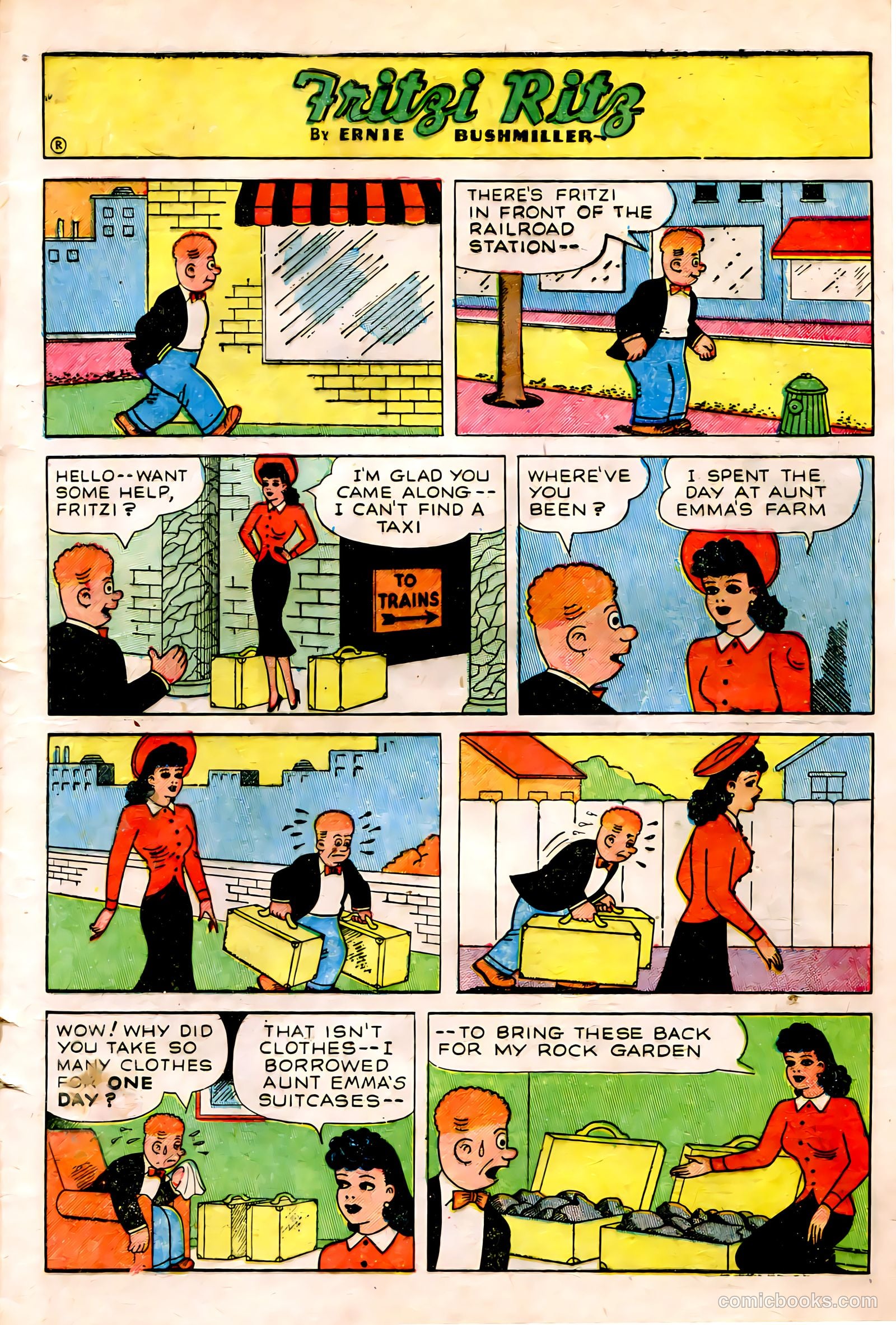 Fritzi Ritz #30 (1953) — page 5 of 33