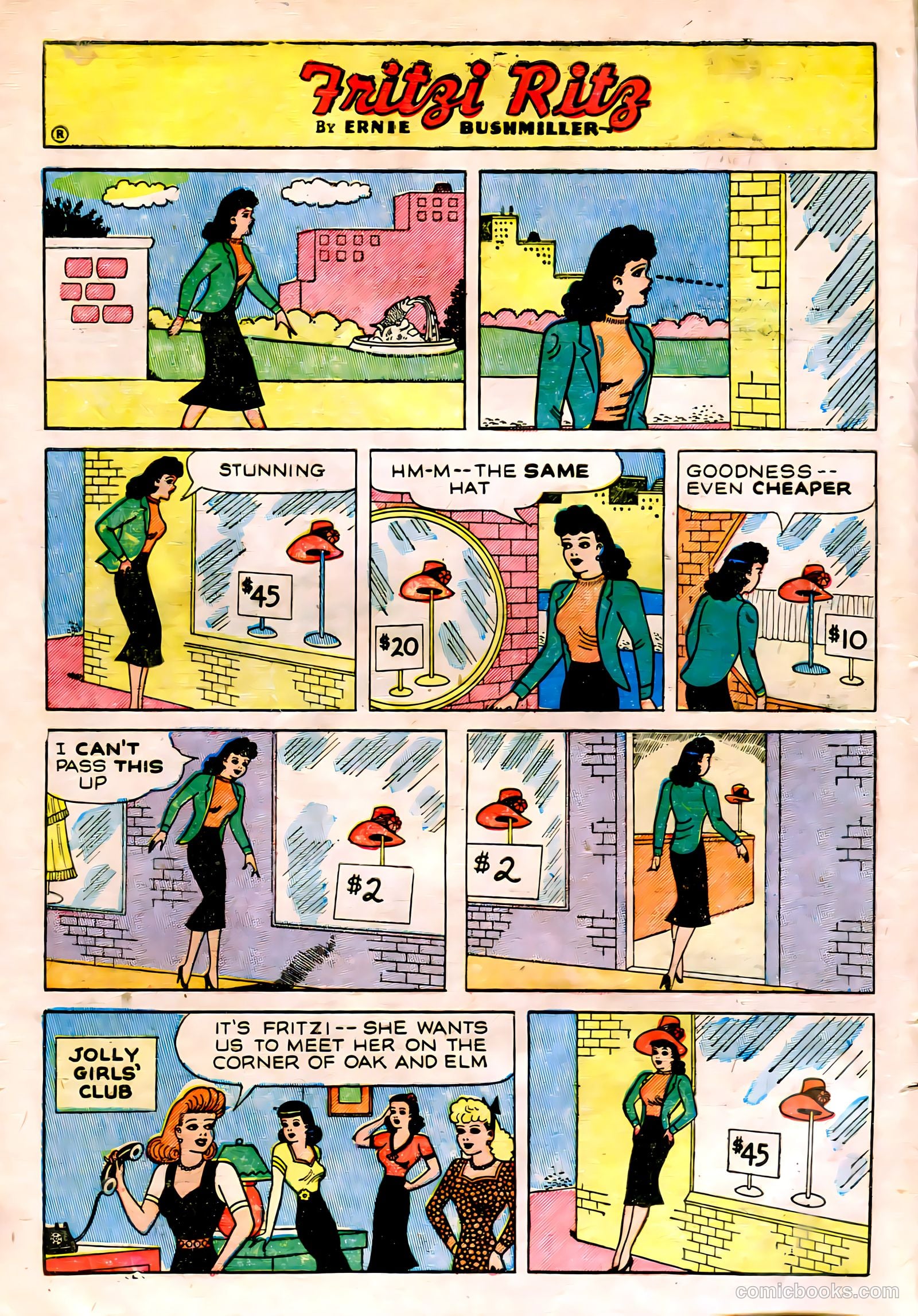 Fritzi Ritz #30 (1953) — page 6 of 33
