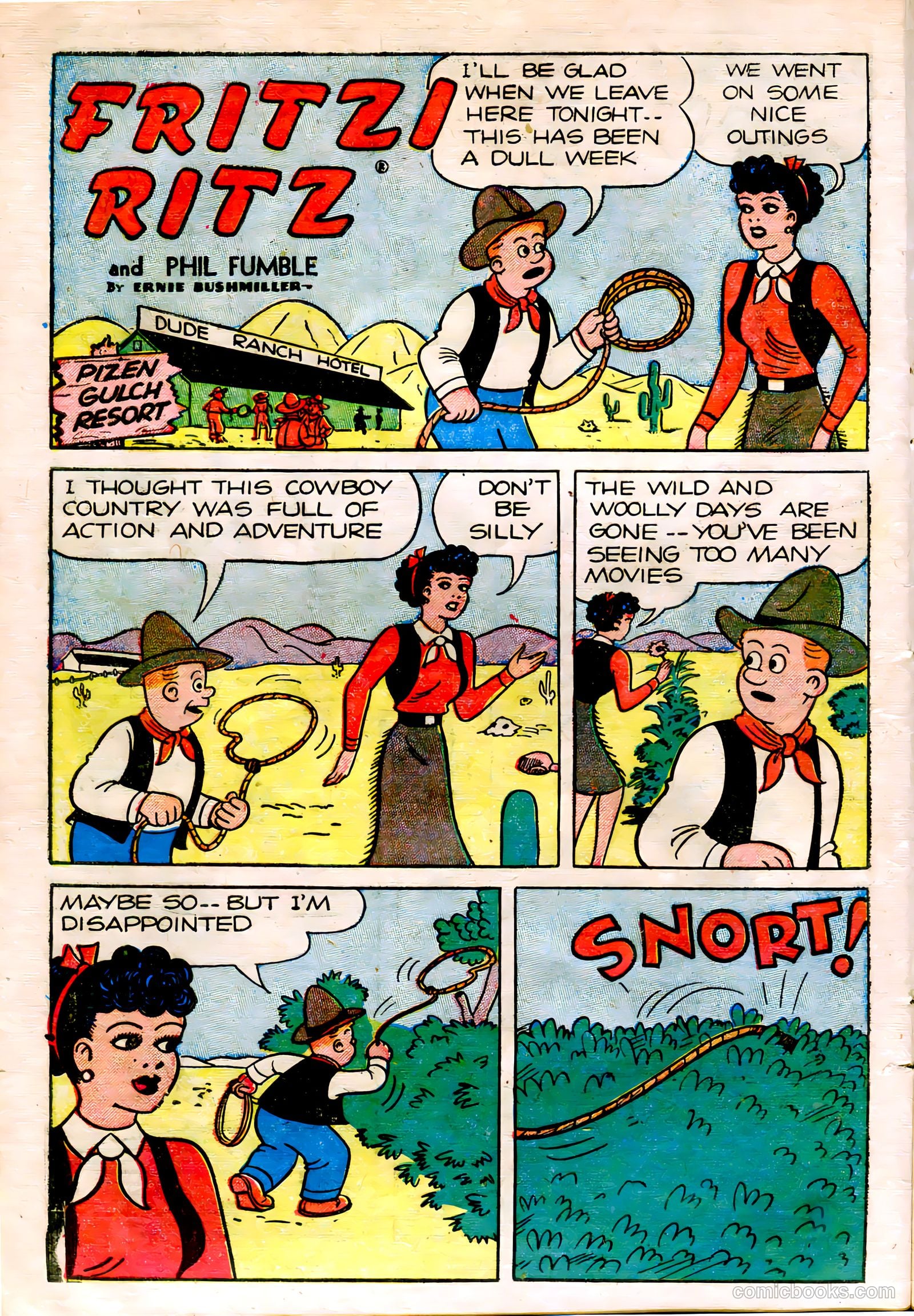 Fritzi Ritz #30 (1953) — page 7 of 33