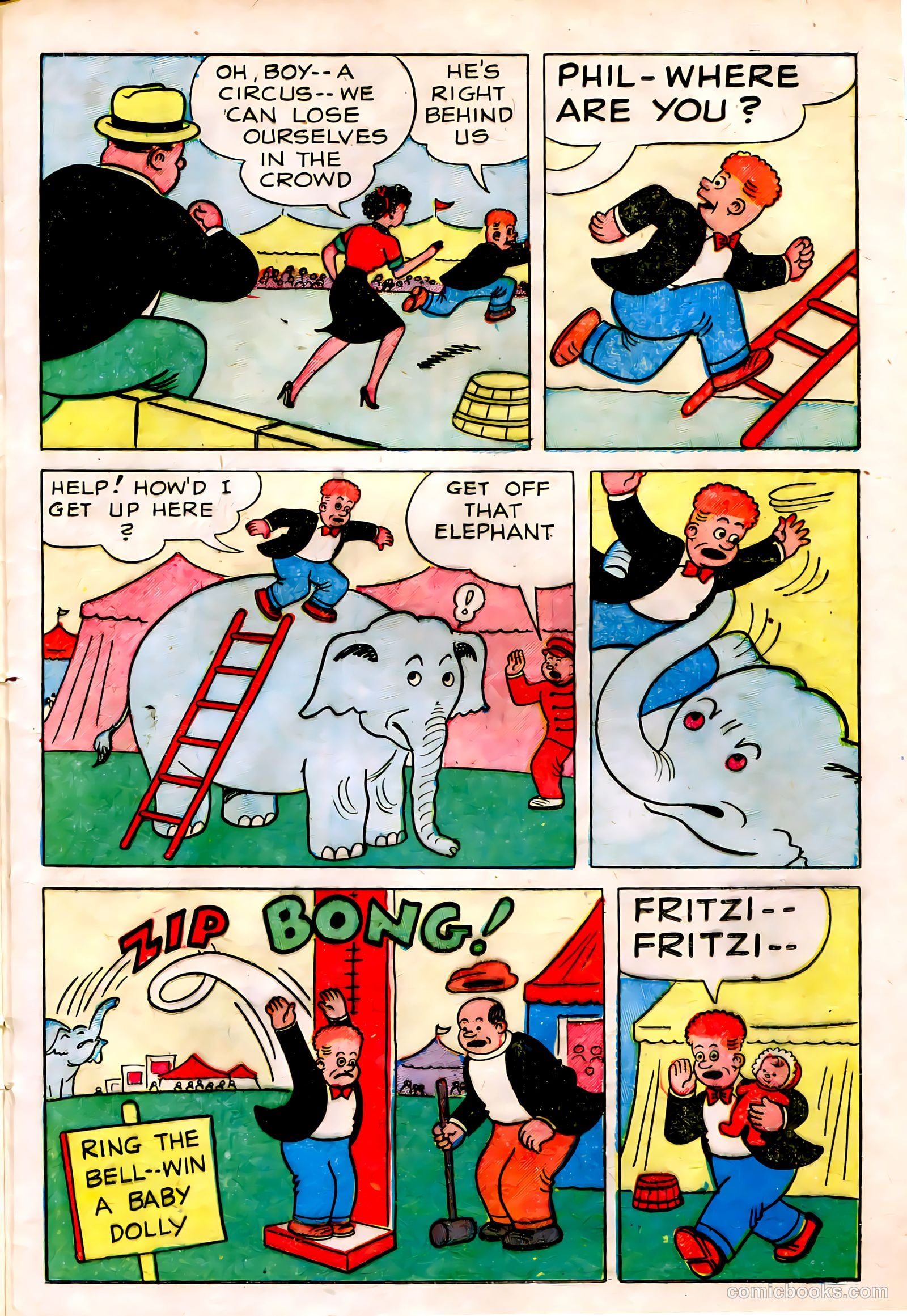 Fritzi Ritz #30 (1953) — page 22 of 33
