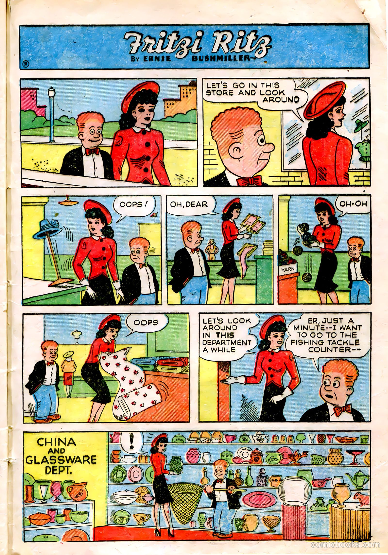 Fritzi Ritz #30 (1953) — page 30 of 33