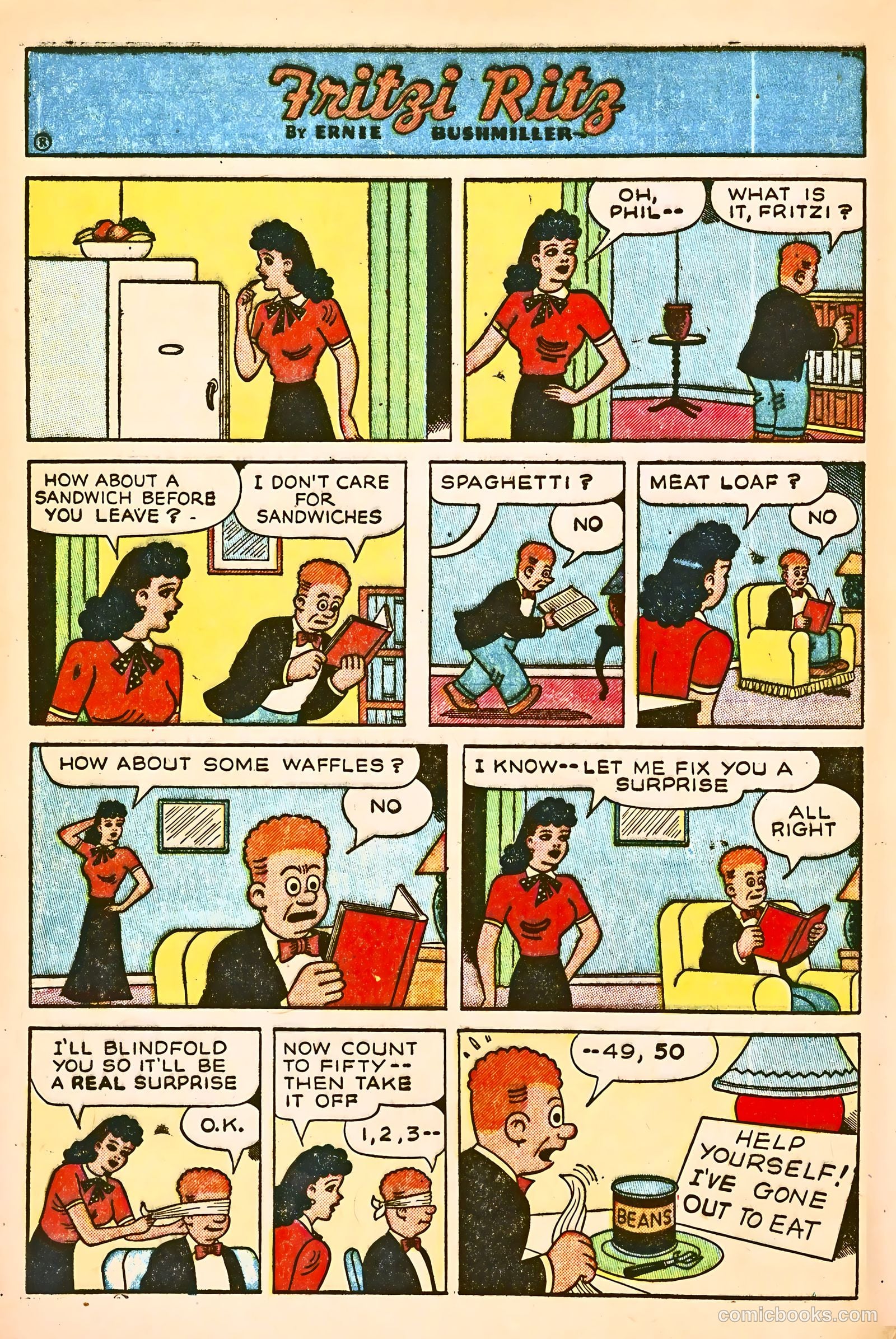 Fritzi Ritz #31 (1953) — page 4 of 33