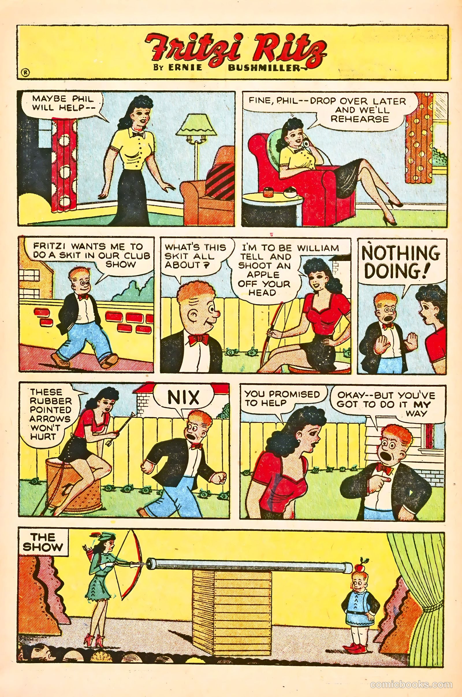 Fritzi Ritz #31 (1953) — page 6 of 33