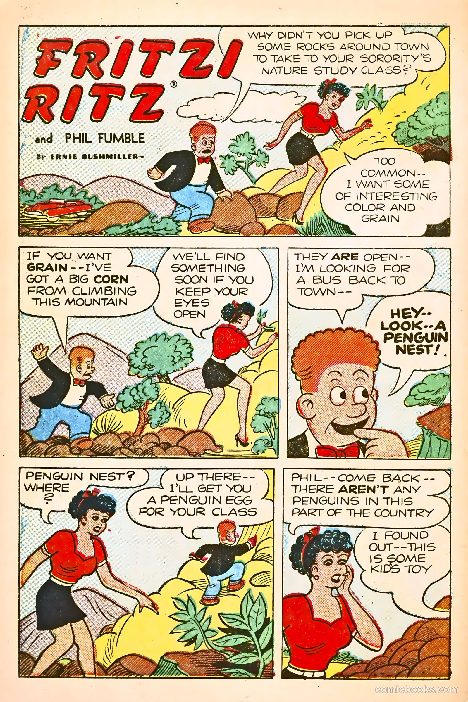 Fritzi Ritz #31 (1953) — page 7 of 33