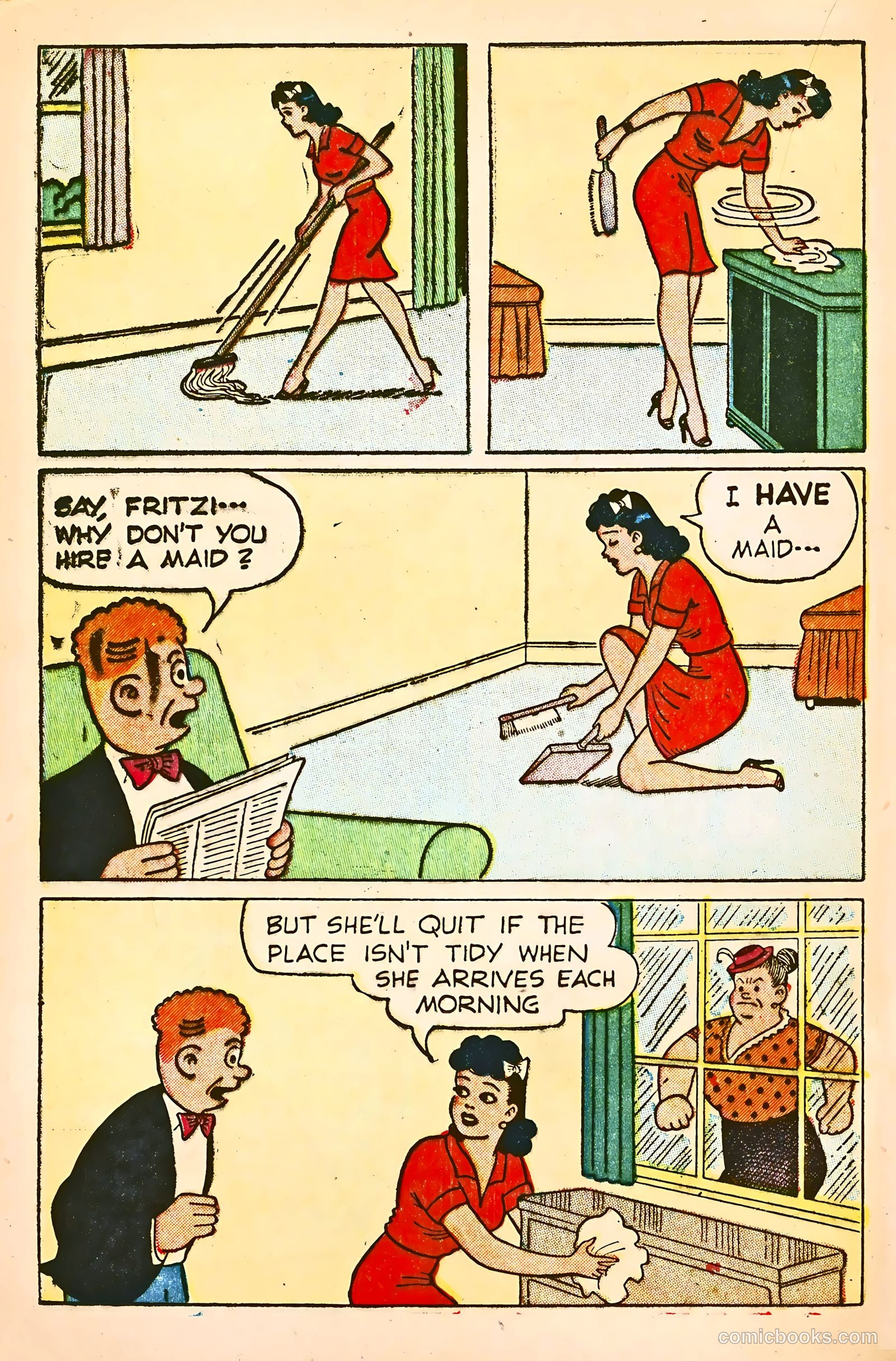 Fritzi Ritz #31 (1953) — page 21 of 33