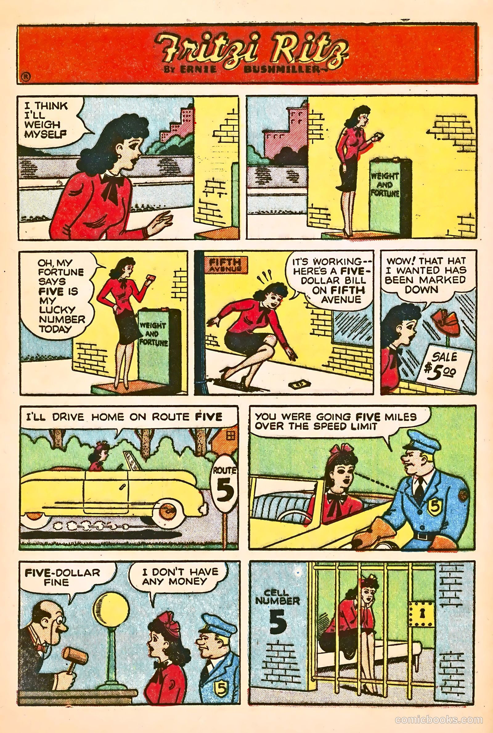 Fritzi Ritz #31 (1953) — page 29 of 33