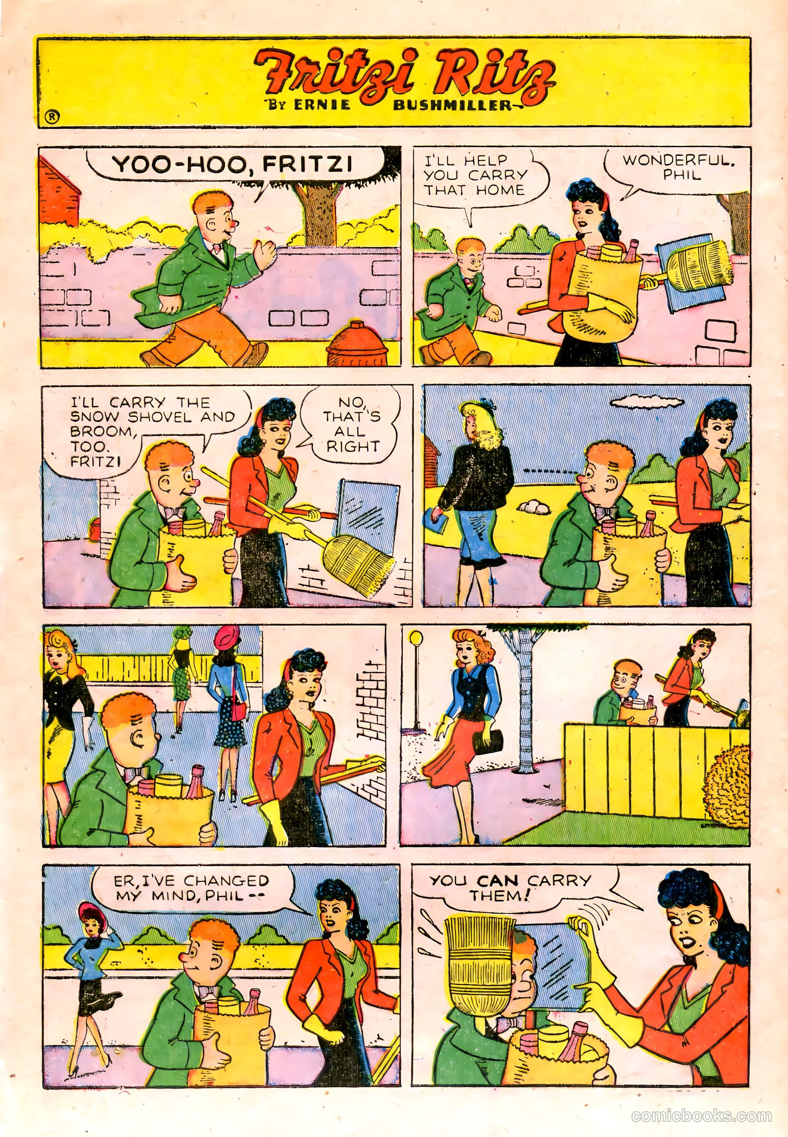 Fritzi Ritz #32 (1954) — page 4 of 27