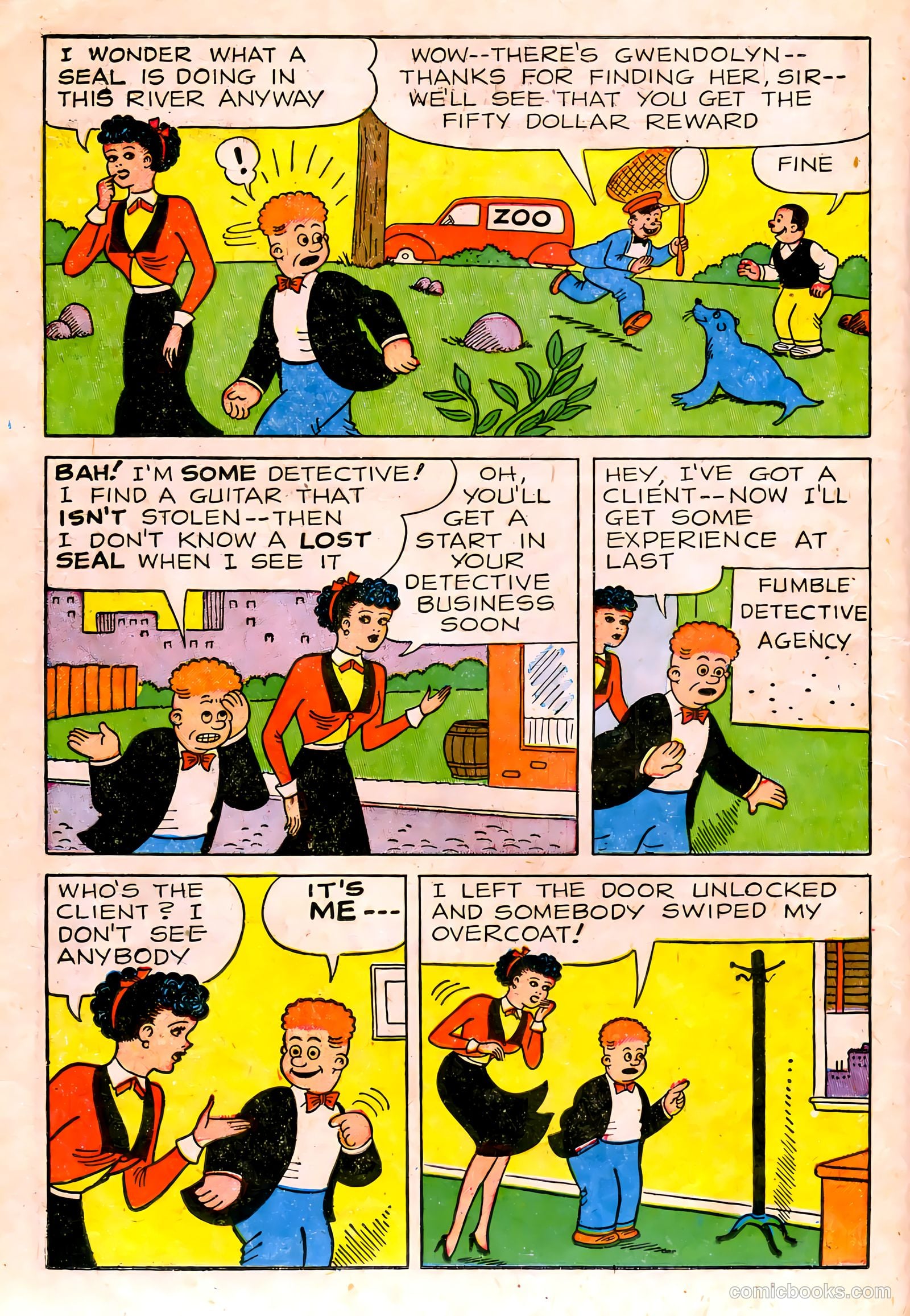 Fritzi Ritz #32 (1954) — page 11 of 27
