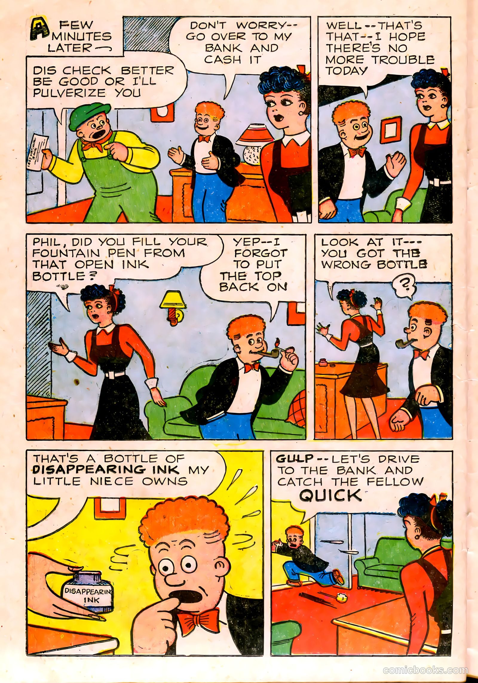 Fritzi Ritz #32 (1954) — page 17 of 27