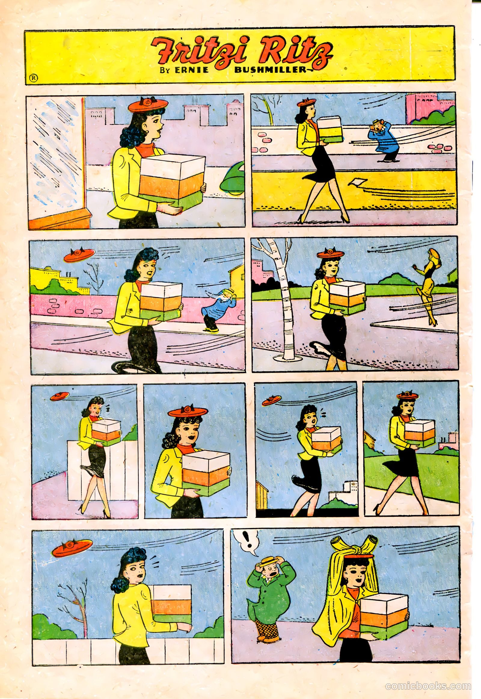 Fritzi Ritz #32 (1954) — page 25 of 27