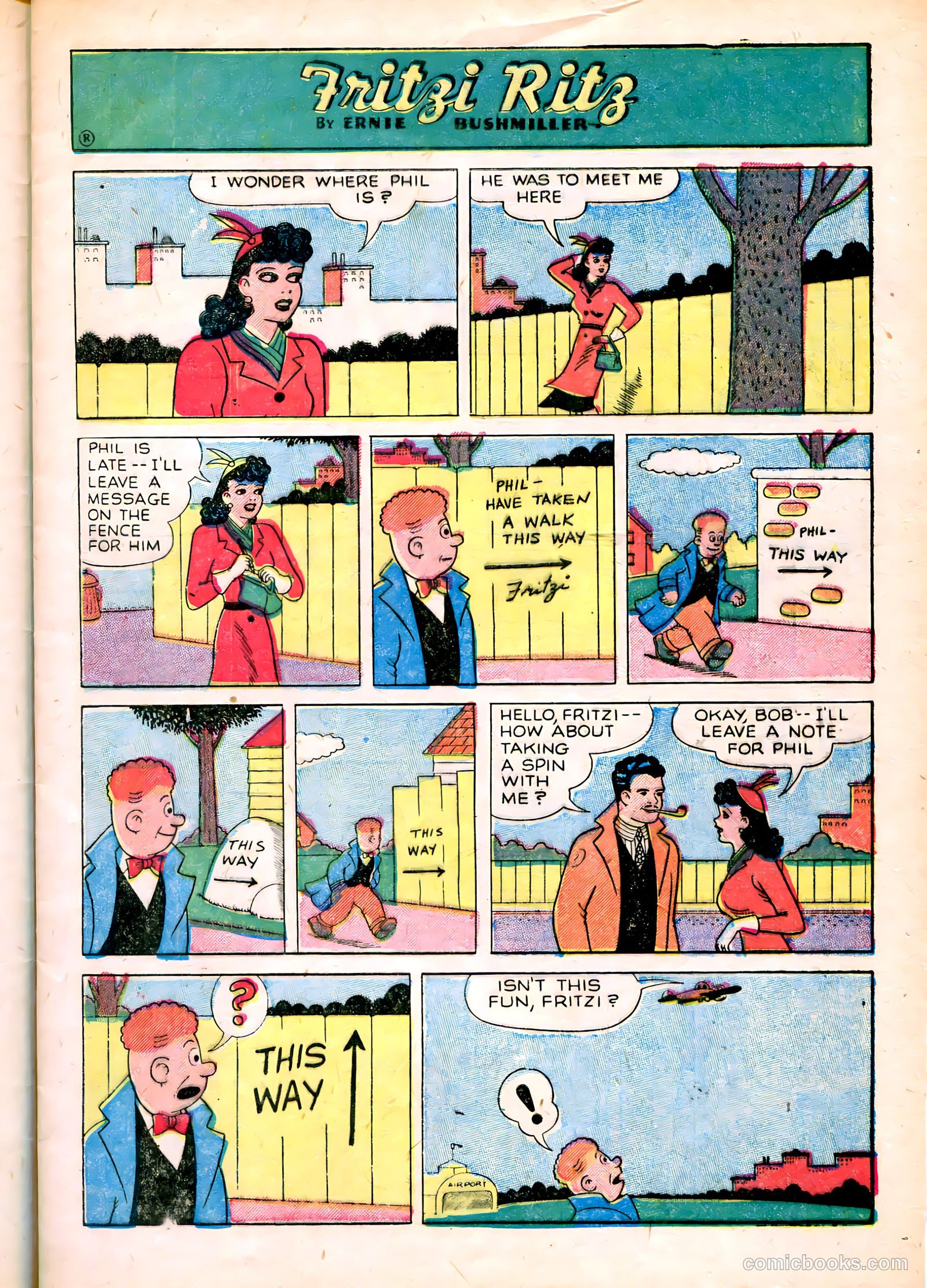 Fritzi Ritz #33 (1954) — page 5 of 28