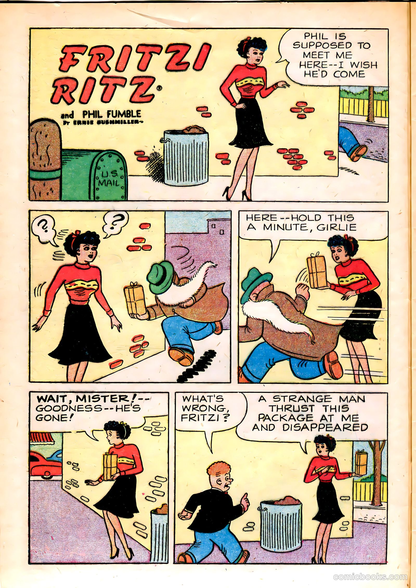 Fritzi Ritz #33 (1954) — page 8 of 28