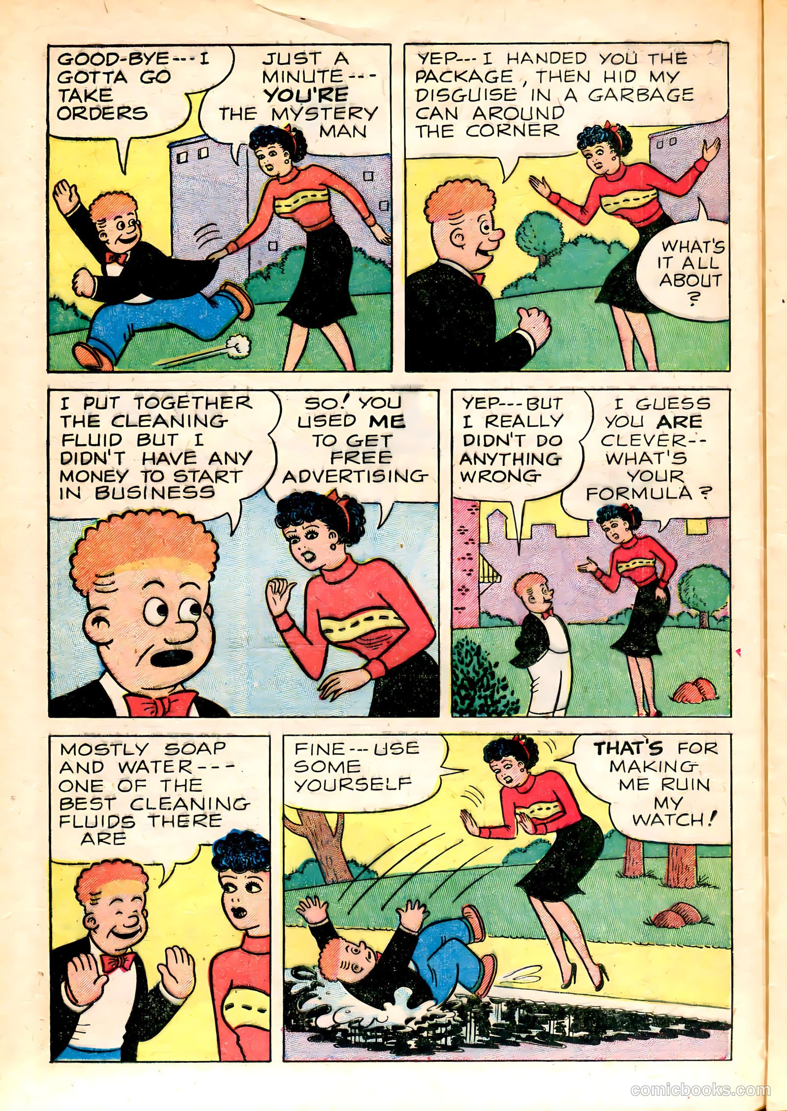 Fritzi Ritz #33 (1954) — page 12 of 28
