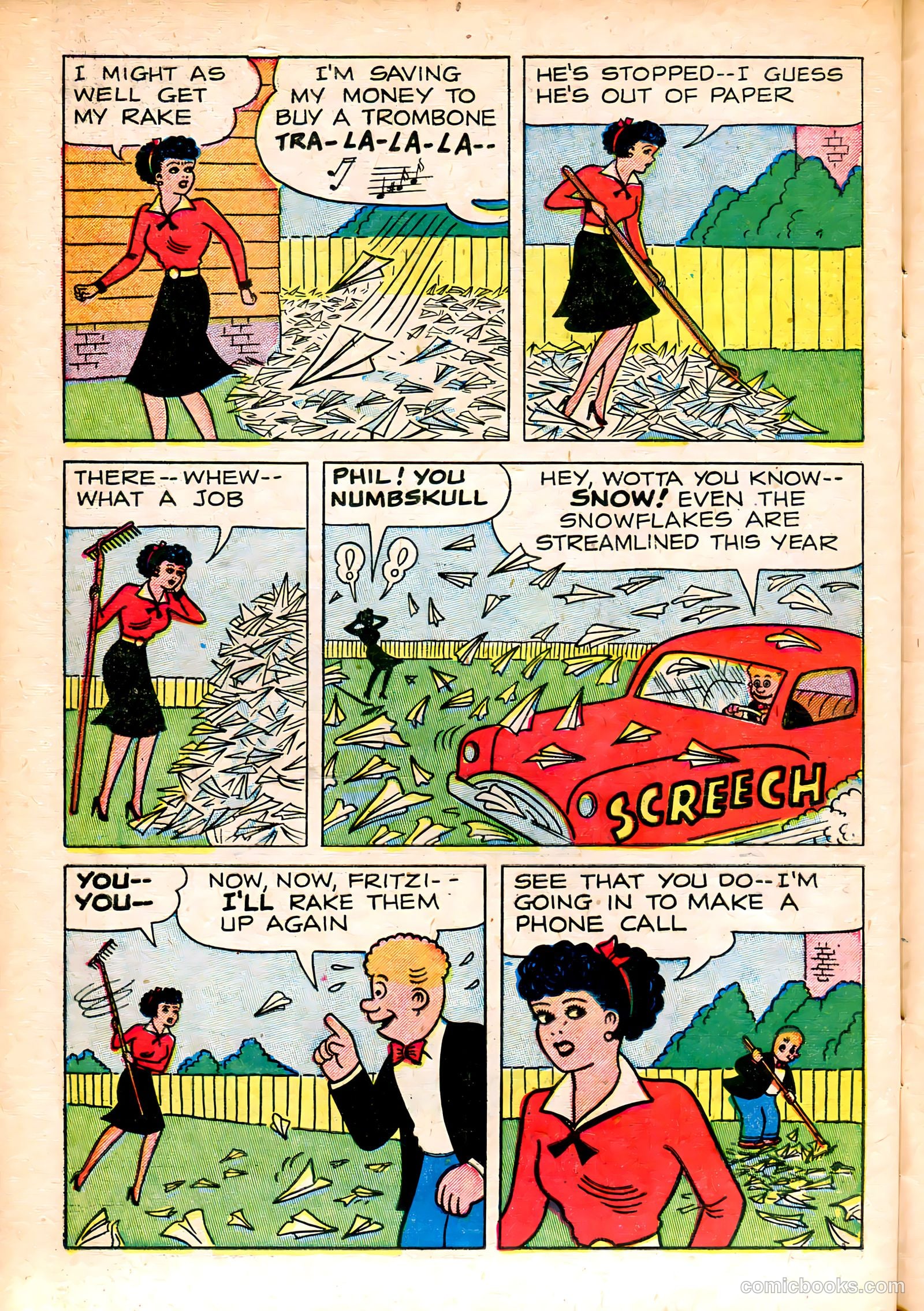 Fritzi Ritz #33 (1954) — page 18 of 28