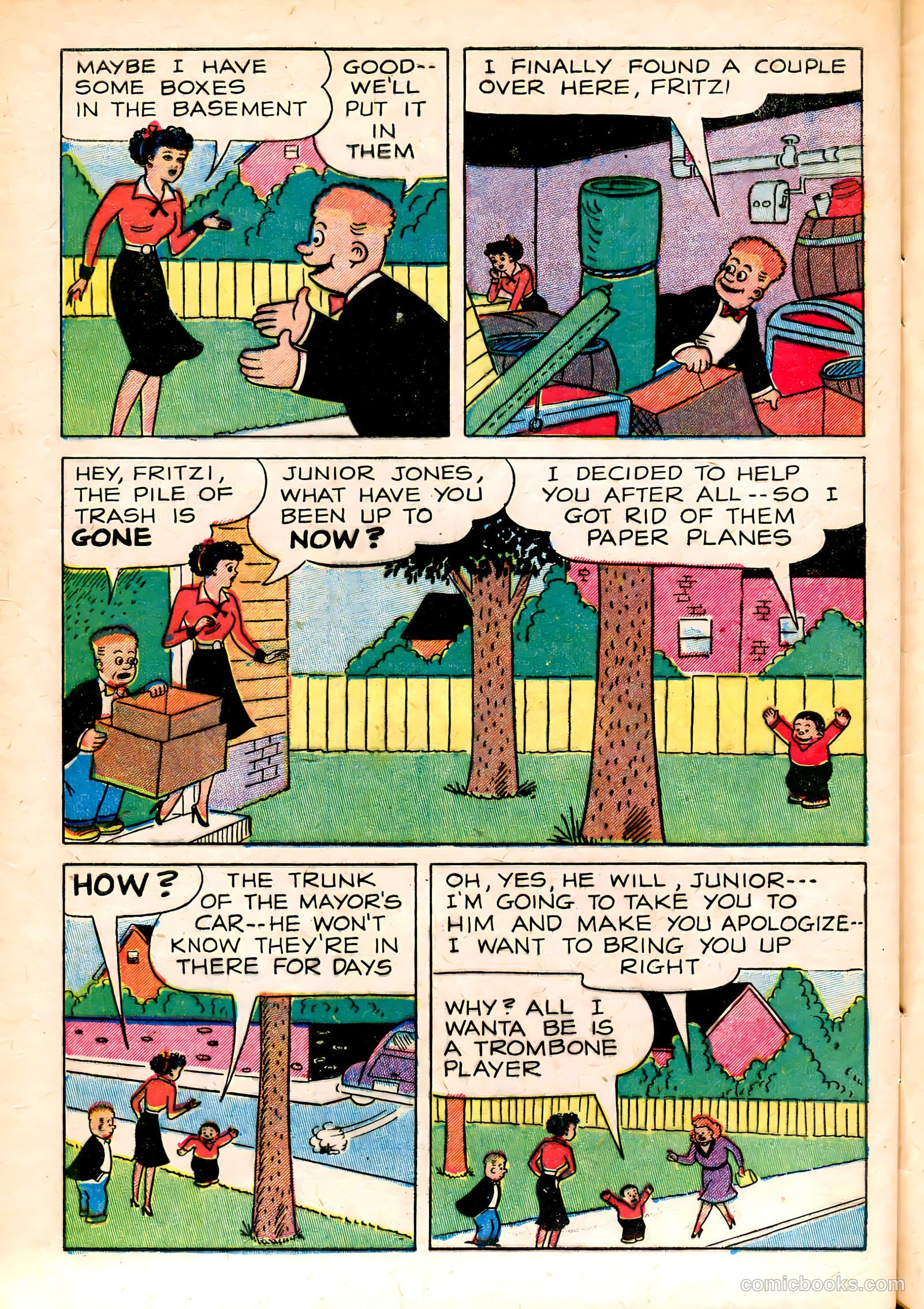 Fritzi Ritz #33 (1954) — page 20 of 28