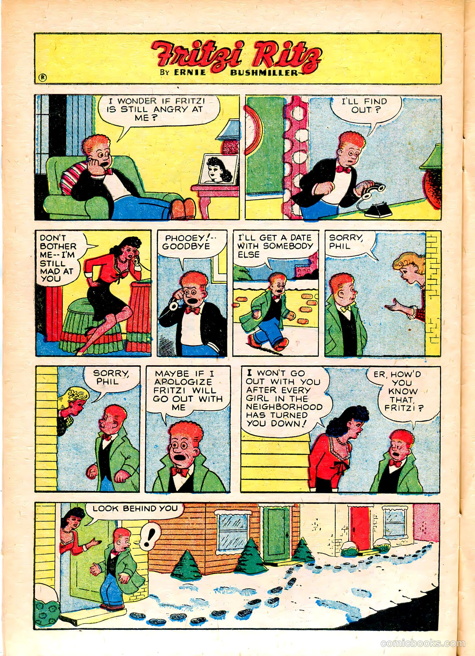 Fritzi Ritz #33 (1954) — page 22 of 28