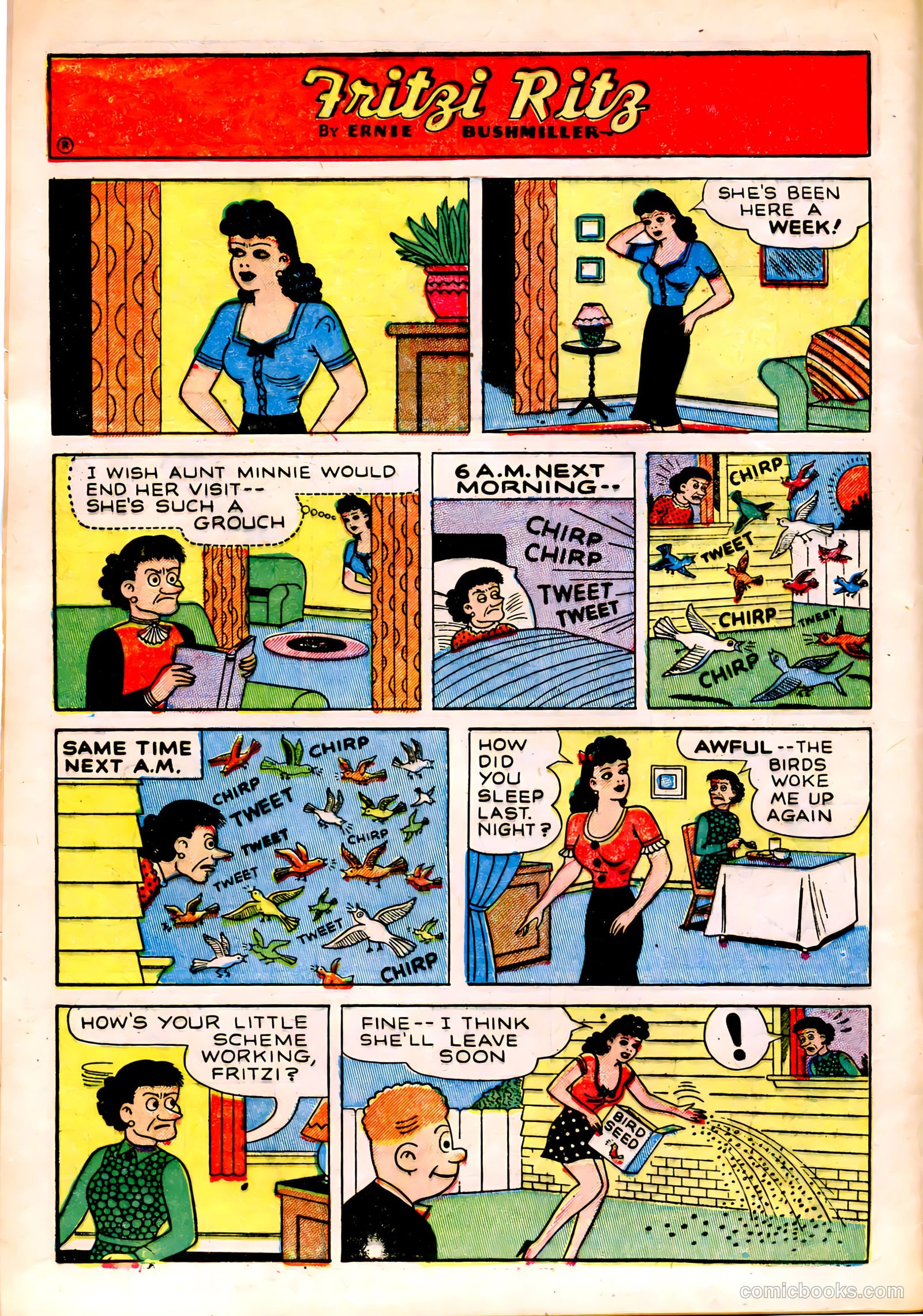 Fritzi Ritz #34 (1954) — page 4 of 29