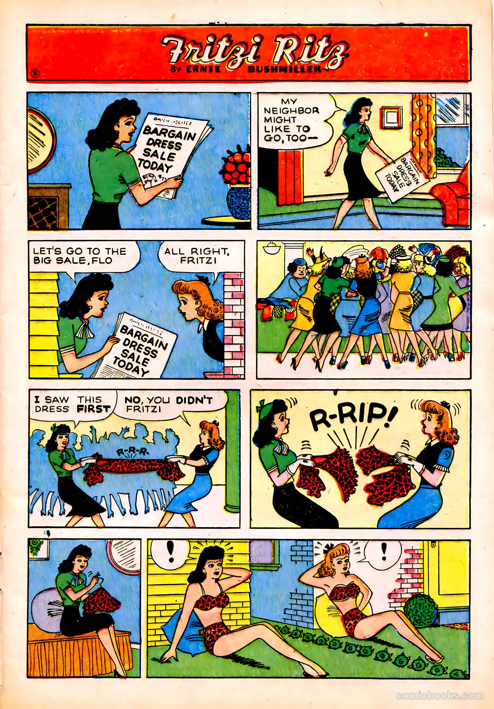 Fritzi Ritz #34 (1954) — page 5 of 29