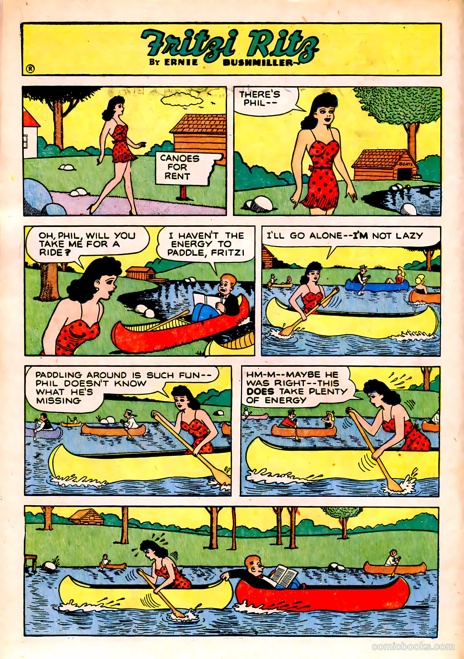 Fritzi Ritz #34 (1954) — page 6 of 29