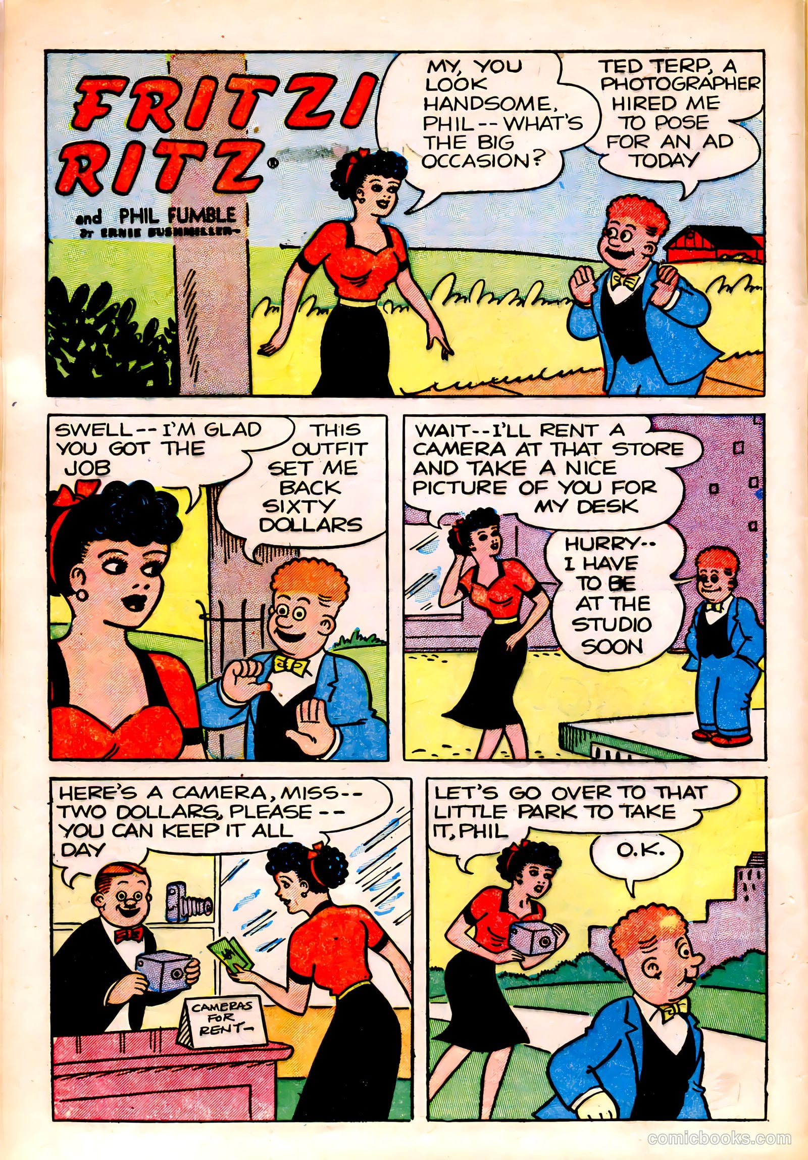 Fritzi Ritz #34 (1954) — page 8 of 29