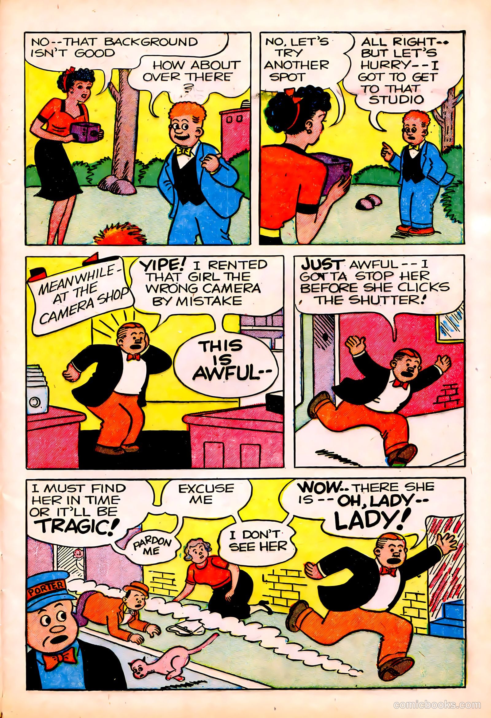 Fritzi Ritz #34 (1954) — page 9 of 29