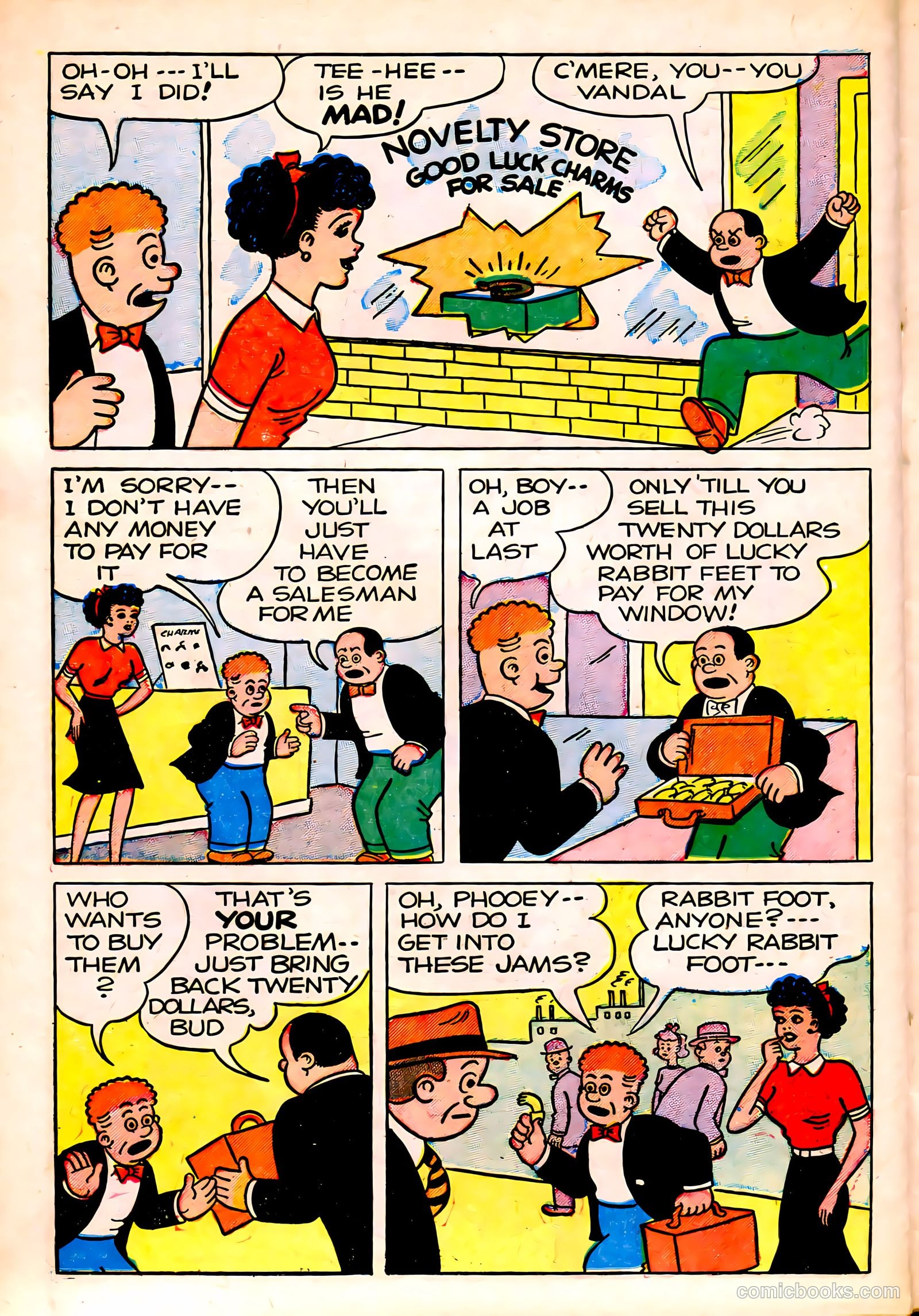 Fritzi Ritz #34 (1954) — page 19 of 29