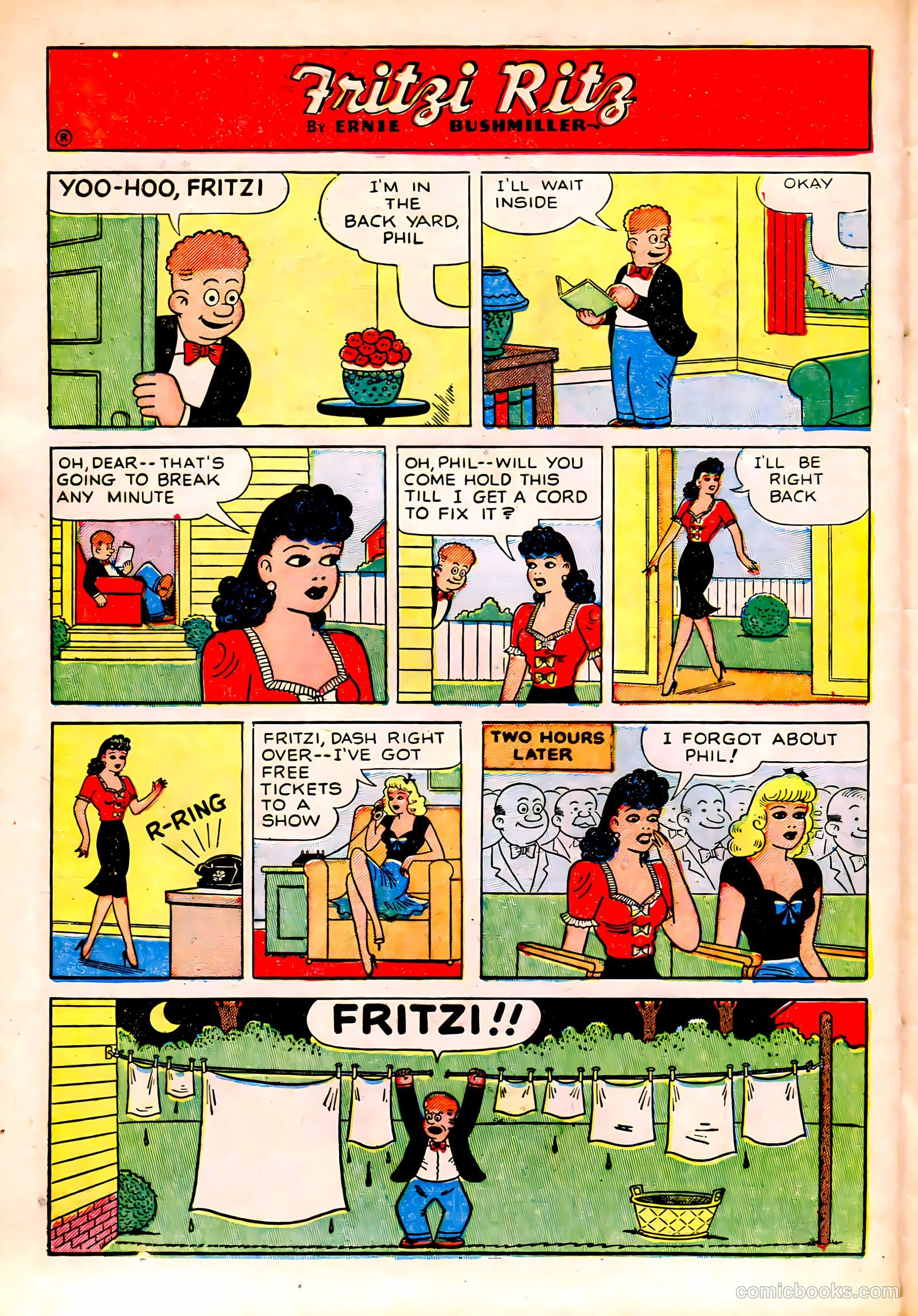 Fritzi Ritz #34 (1954) — page 23 of 29