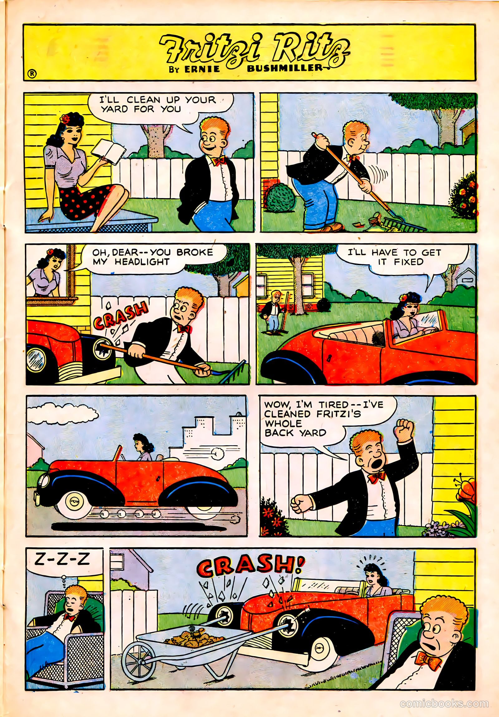 Fritzi Ritz #34 (1954) — page 24 of 29
