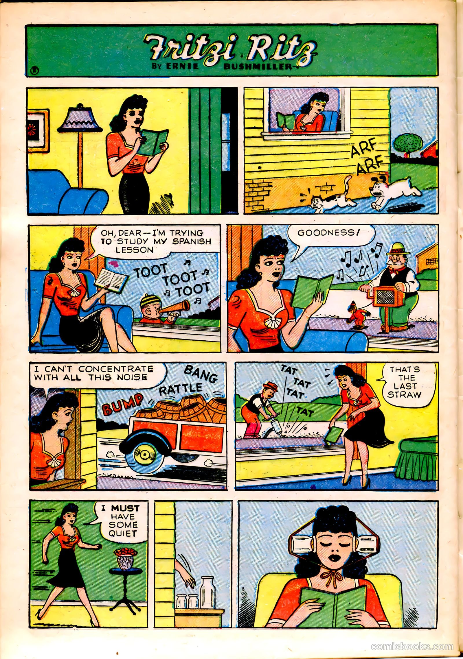 Fritzi Ritz #34 (1954) — page 25 of 29