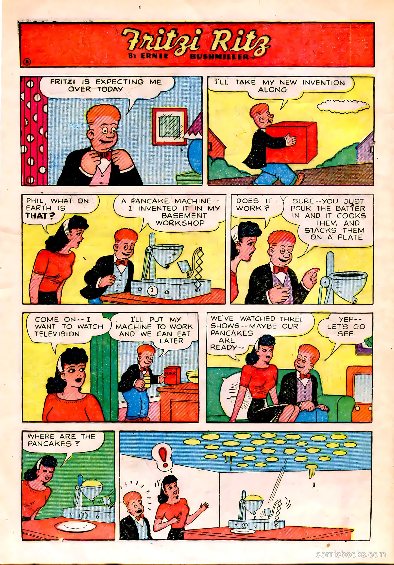 Fritzi Ritz #35 (1954) — page 4 of 29