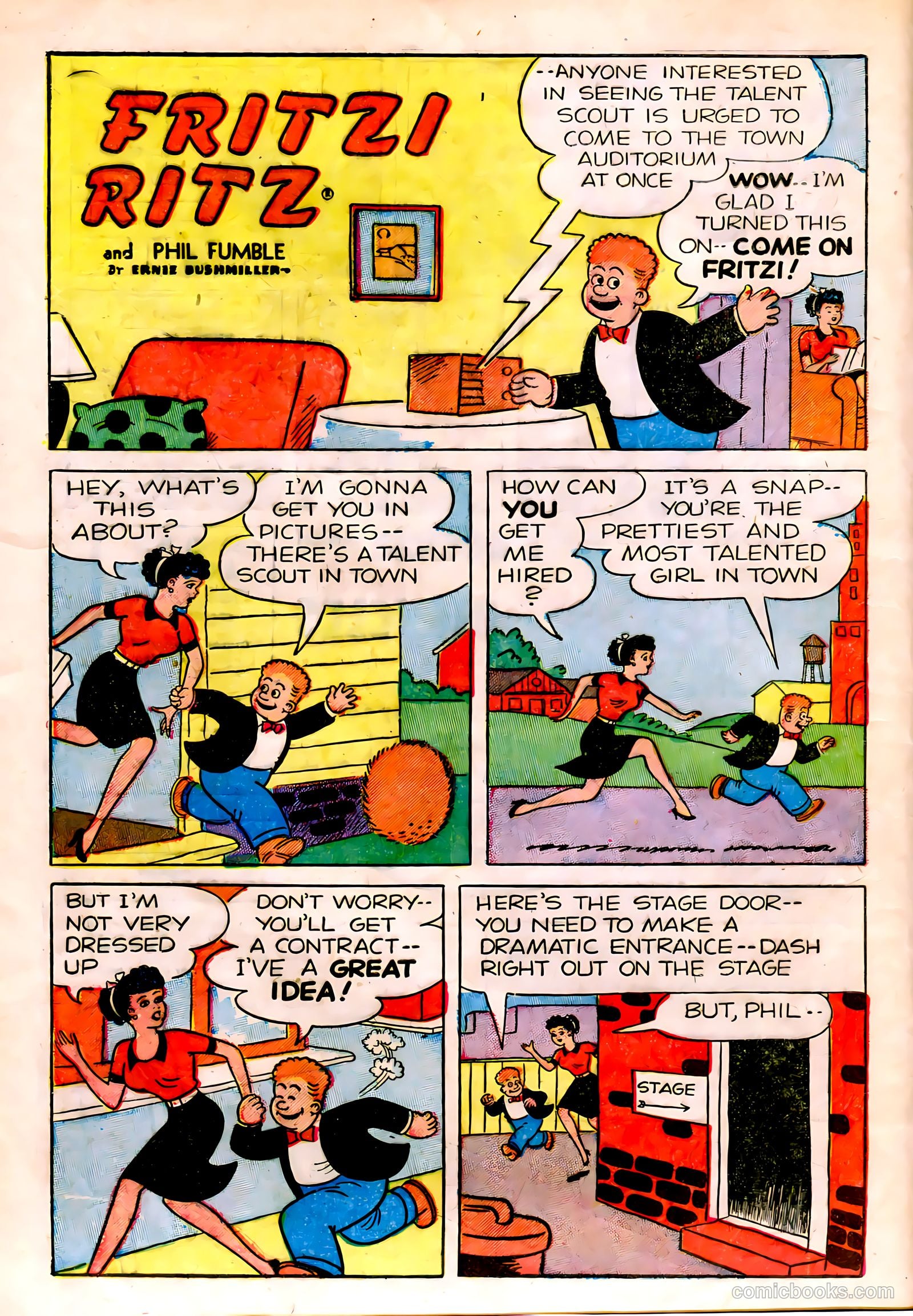 Fritzi Ritz #35 (1954) — page 8 of 29