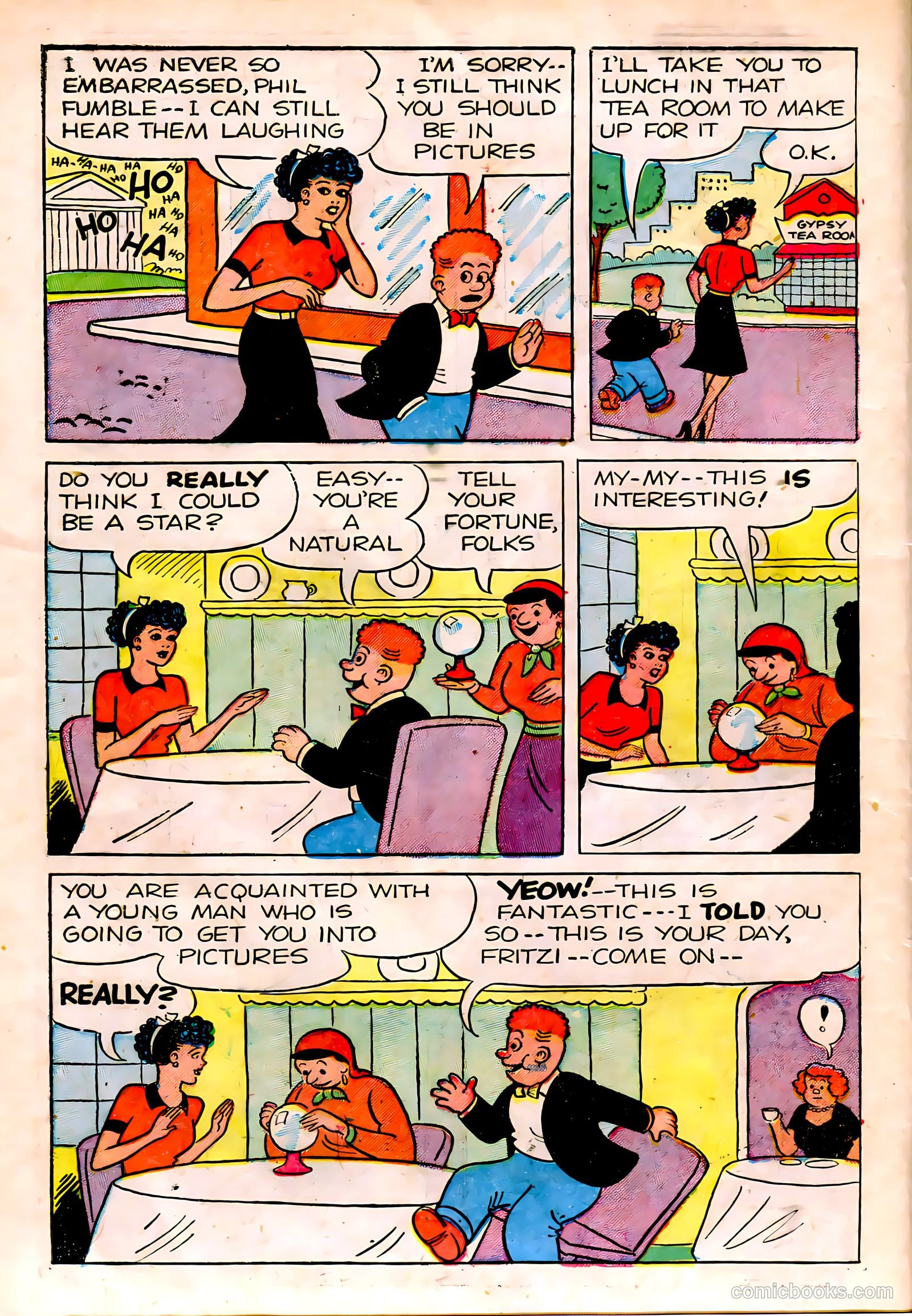 Fritzi Ritz #35 (1954) — page 10 of 29