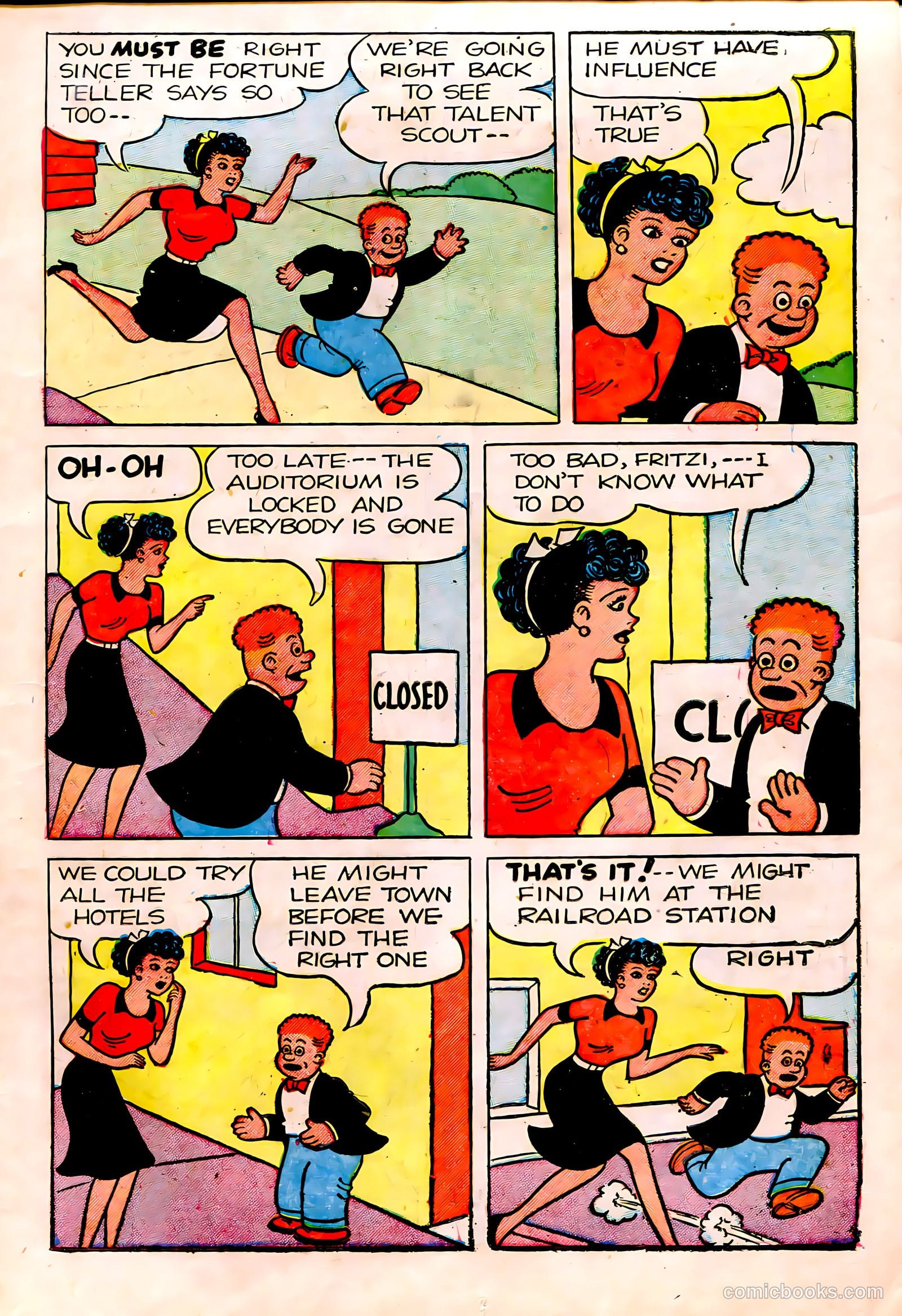 Fritzi Ritz #35 (1954) — page 11 of 29