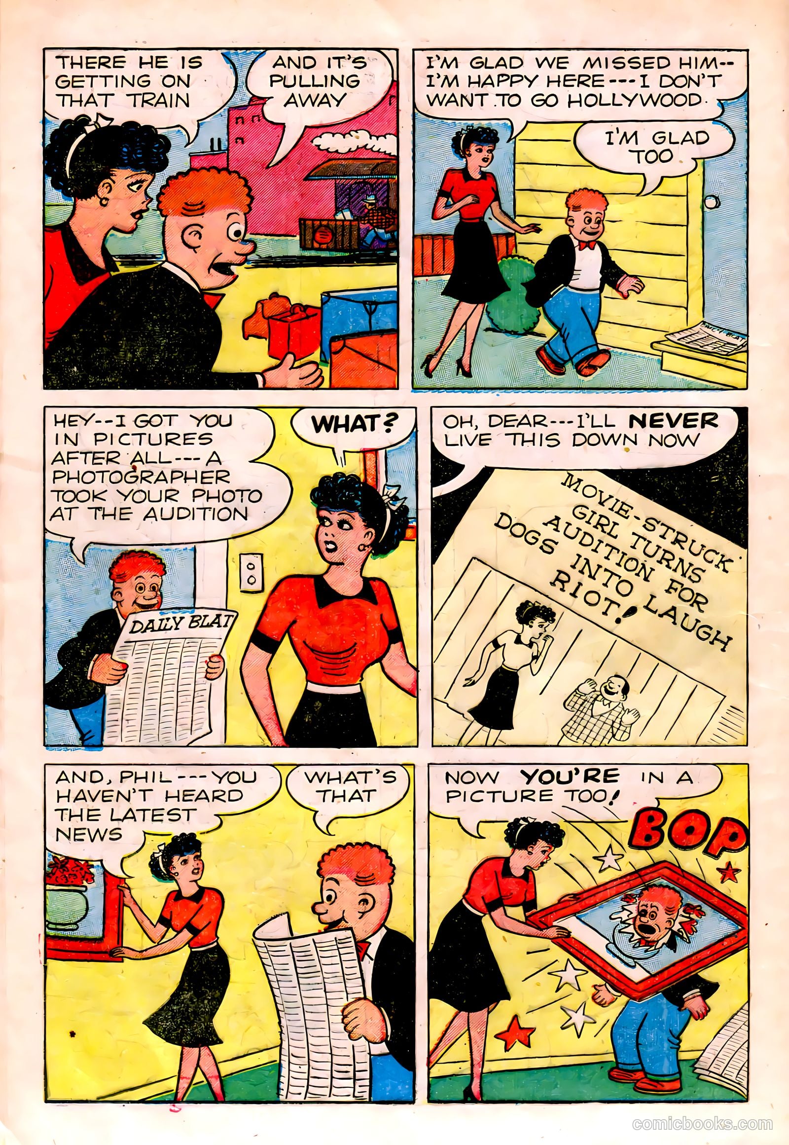 Fritzi Ritz #35 (1954) — page 12 of 29