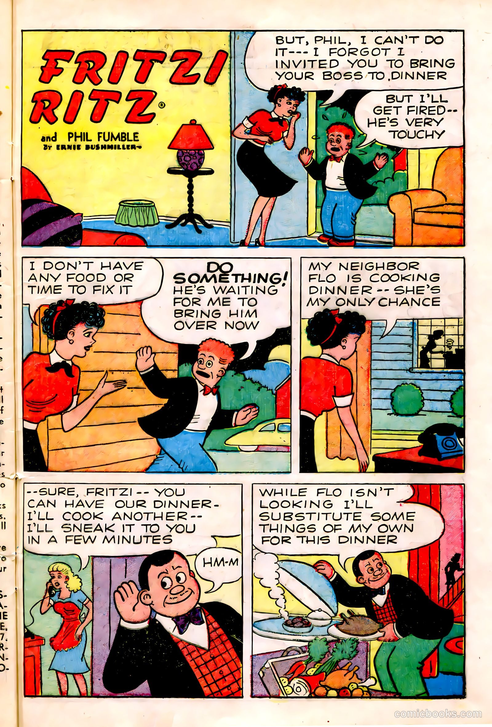 Fritzi Ritz #35 (1954) — page 18 of 29