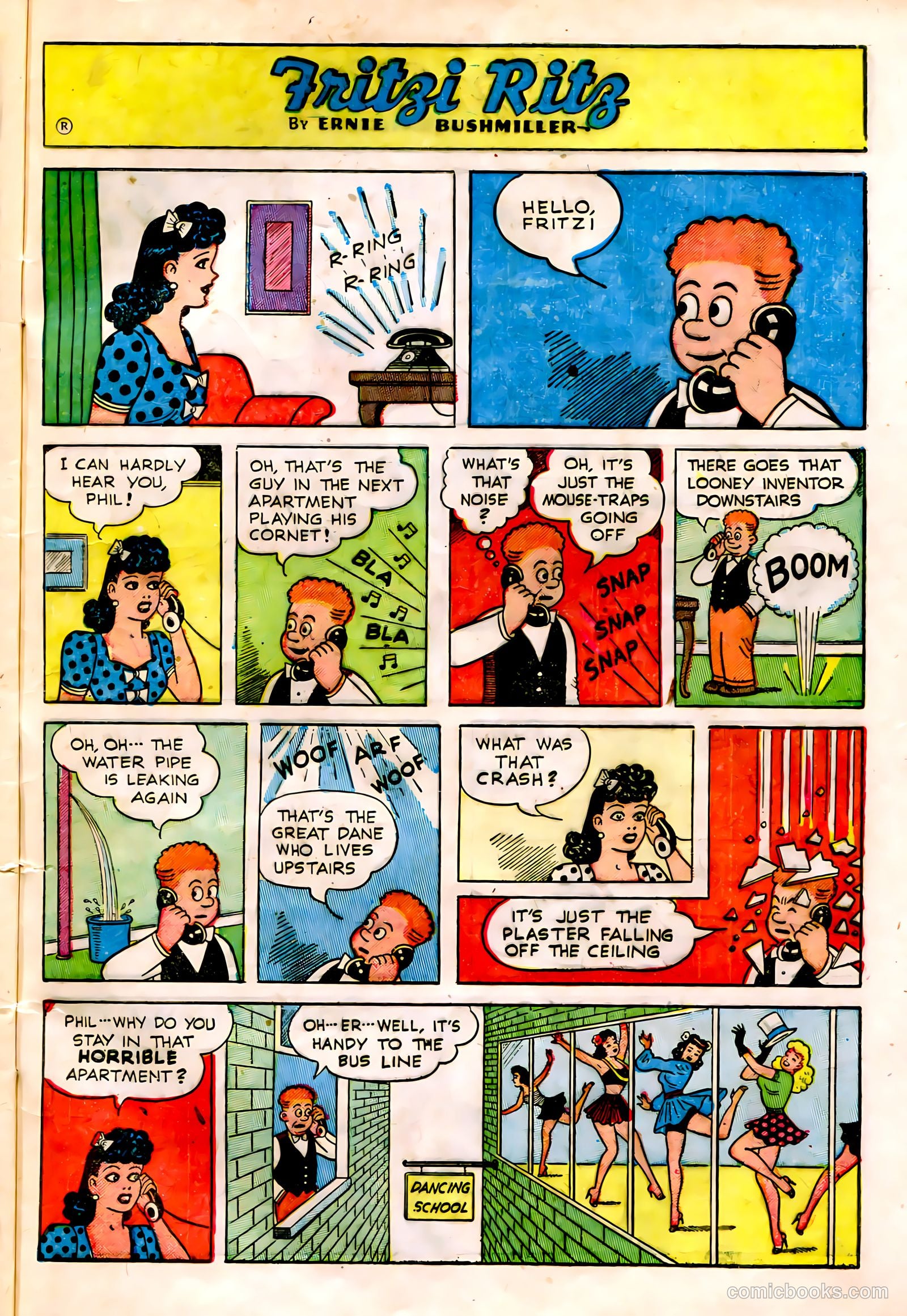 Fritzi Ritz #35 (1954) — page 22 of 29