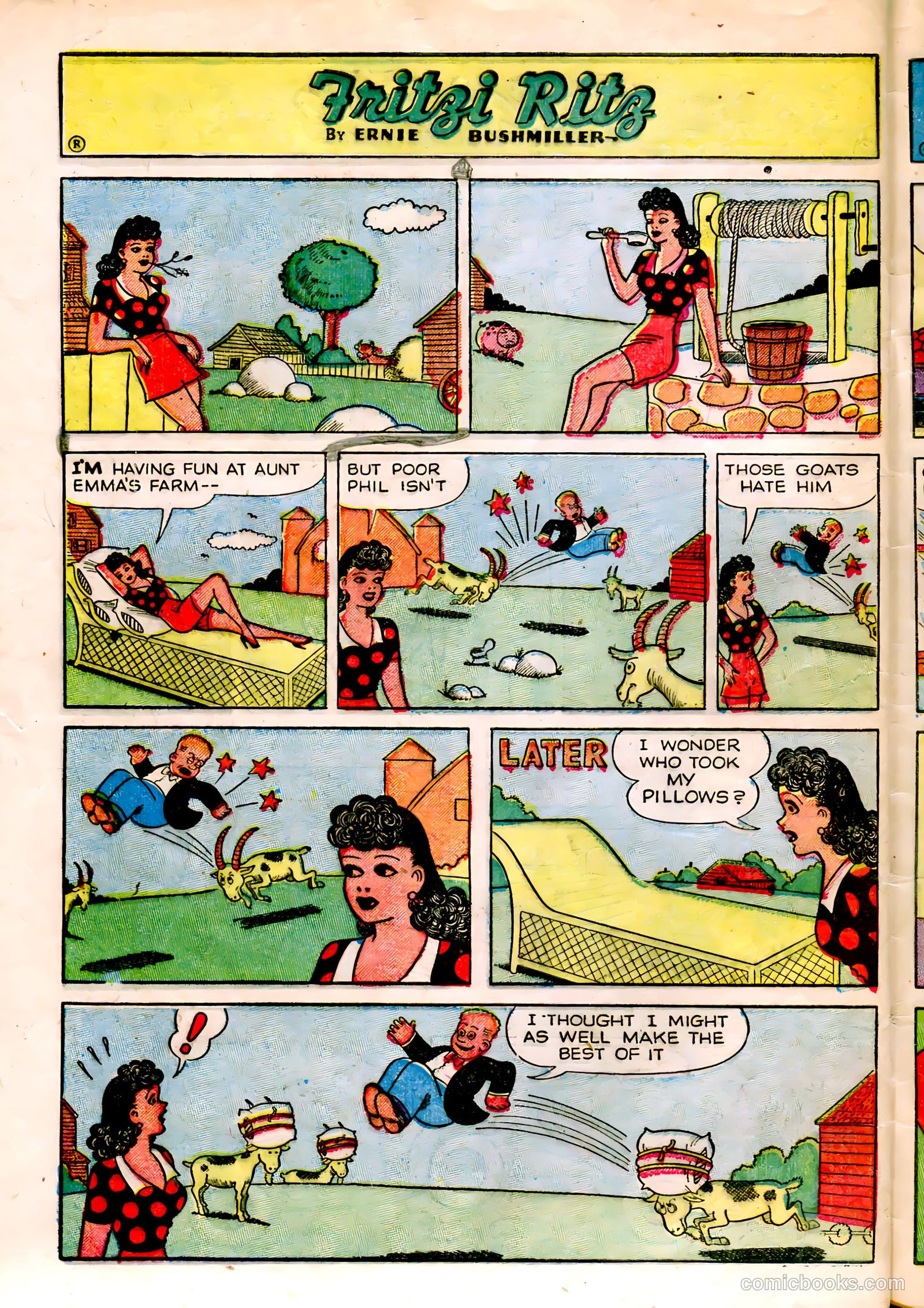 Fritzi Ritz #35 (1954) — page 25 of 29