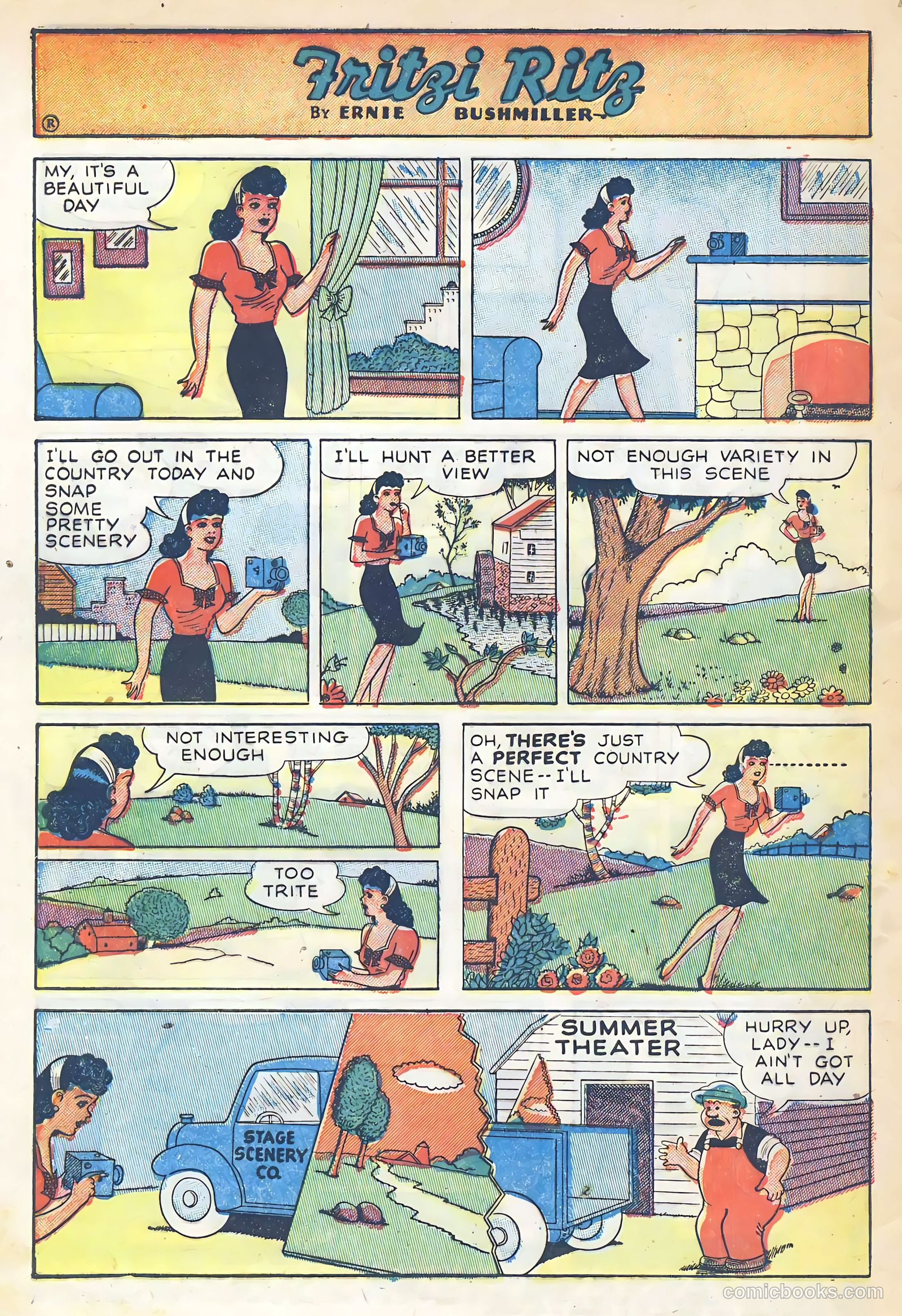 Fritzi Ritz #36 (1954) — page 4 of 29