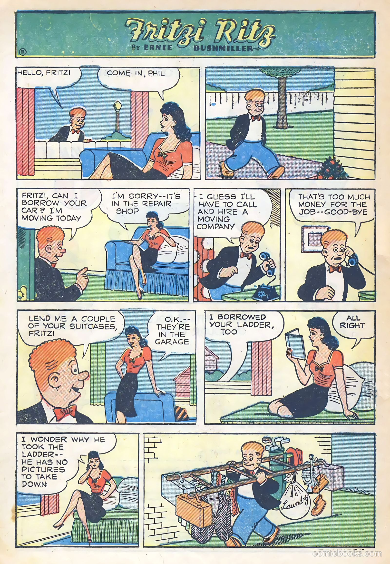 Fritzi Ritz #36 (1954) — page 6 of 29